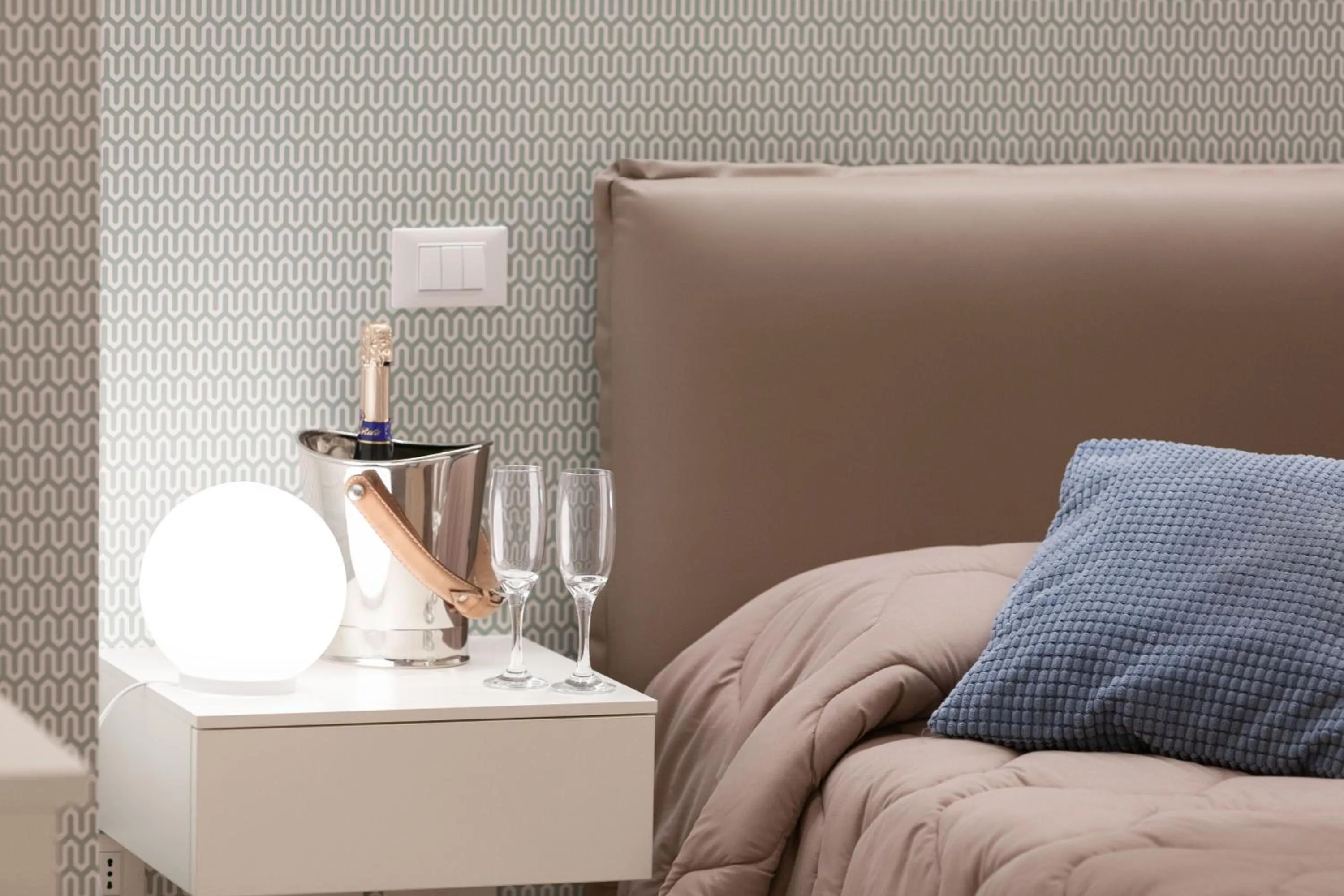 Decorative detail in Residenza Alma