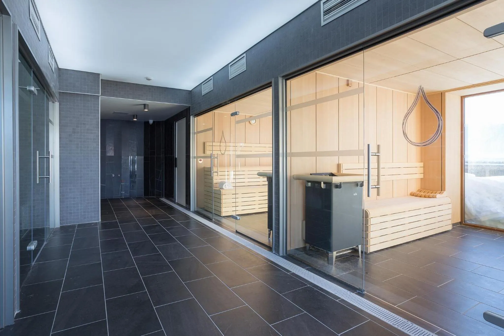 Sauna in Hôtel Alparena & Spa - 4 étoiles