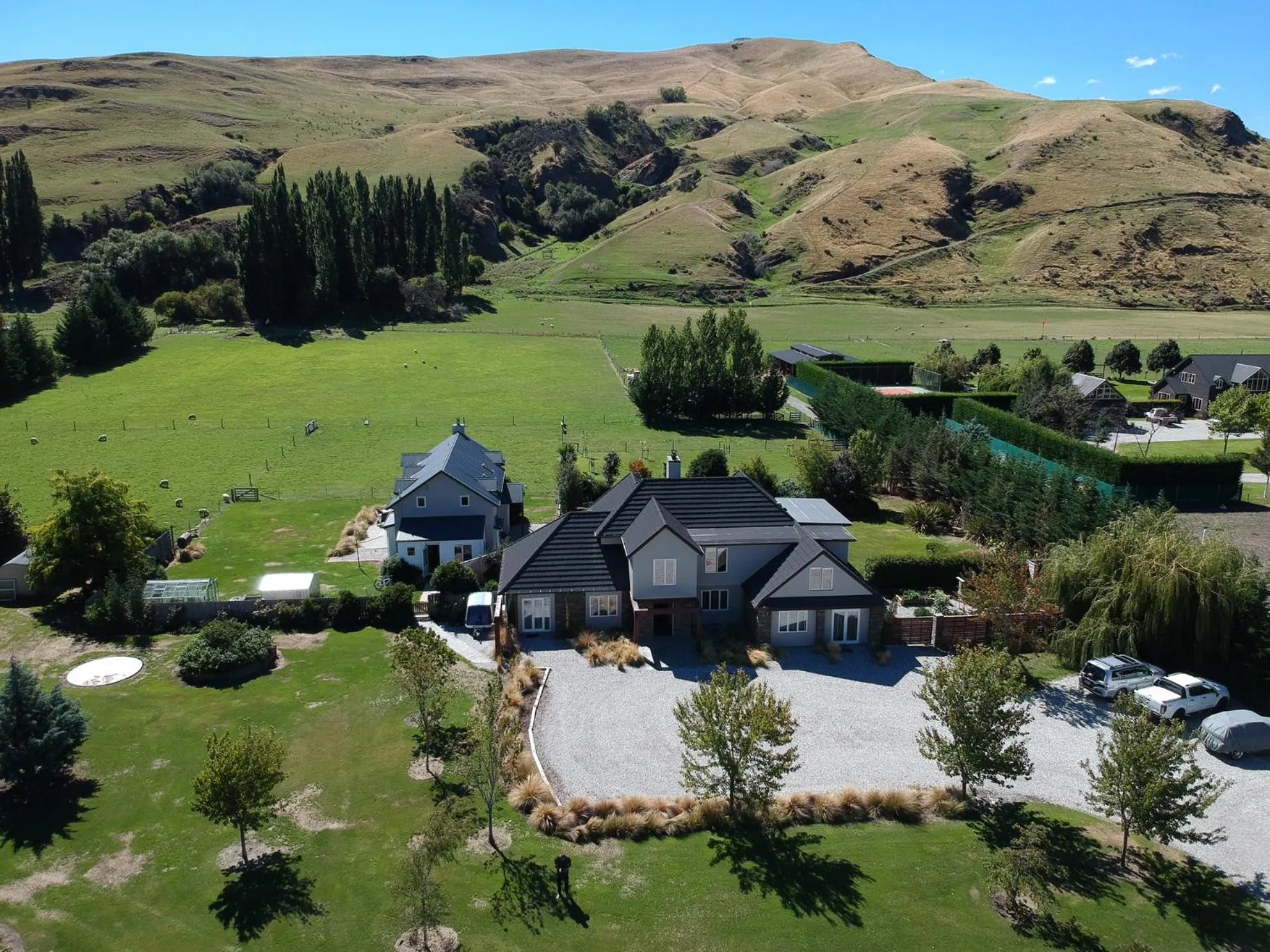 Bird's eye view in Queenstown Country Lodge