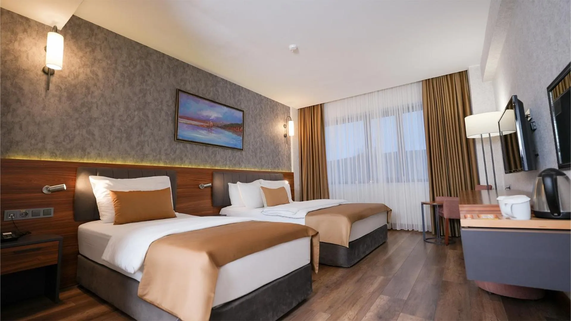 Photo of the whole room, Bed in Hilas Thermal Resort Spa & Aquapark