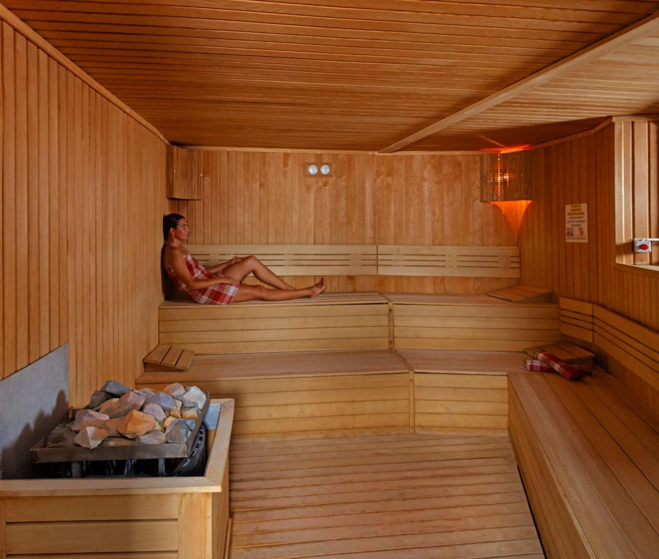 Sauna in Hilas Thermal Resort Spa & Aquapark