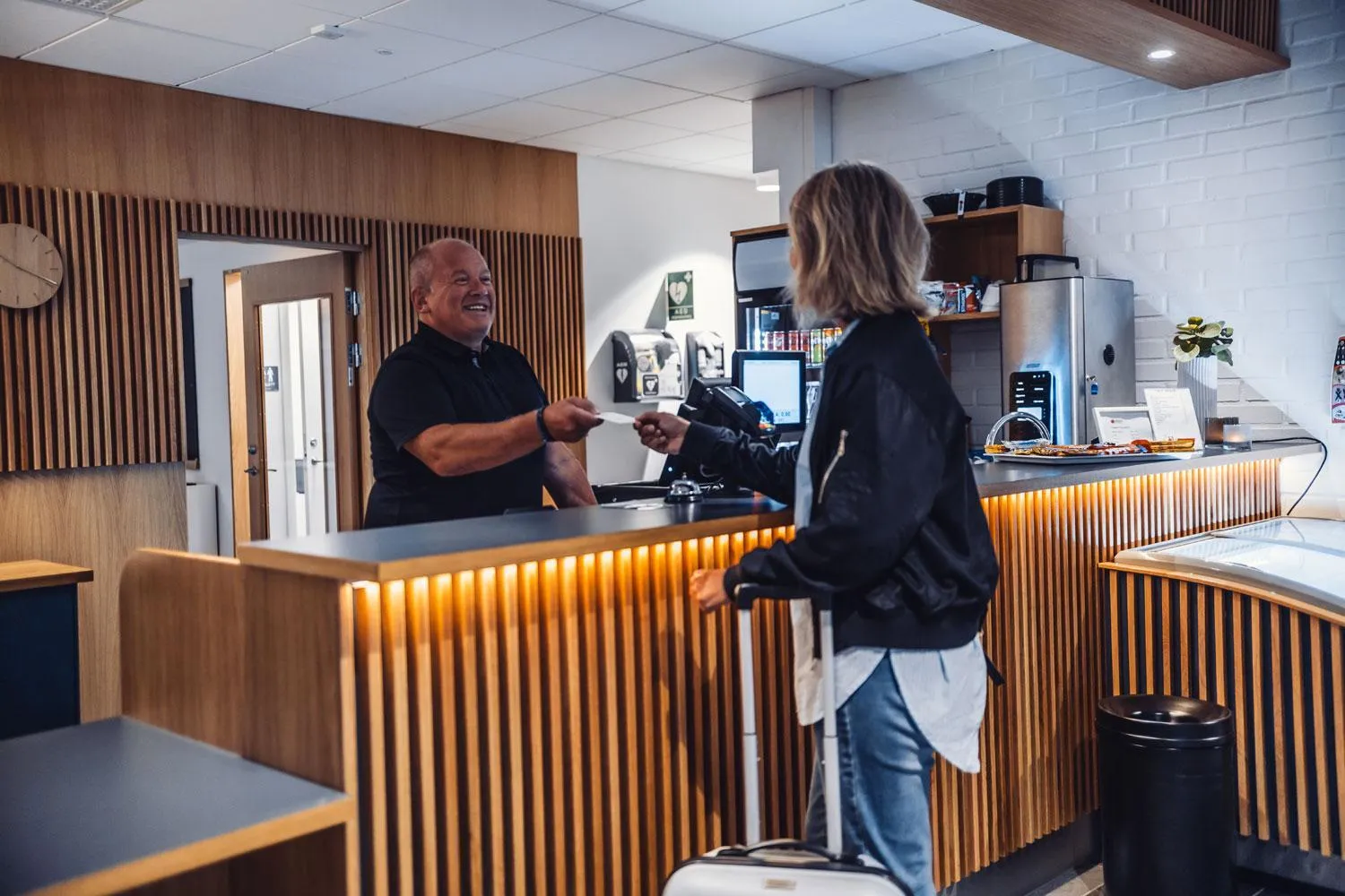 Lobby or reception in Ädelfors Hotell & Konferens