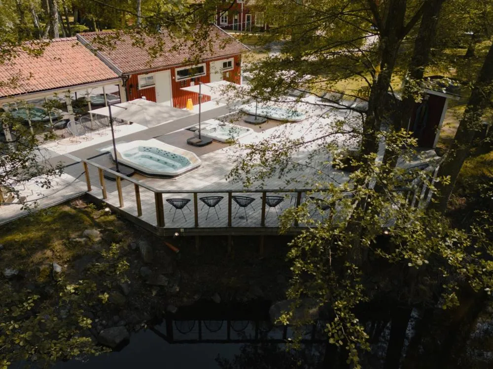 Spa and wellness centre/facilities in STF Korrö Gårdshotell - B&B