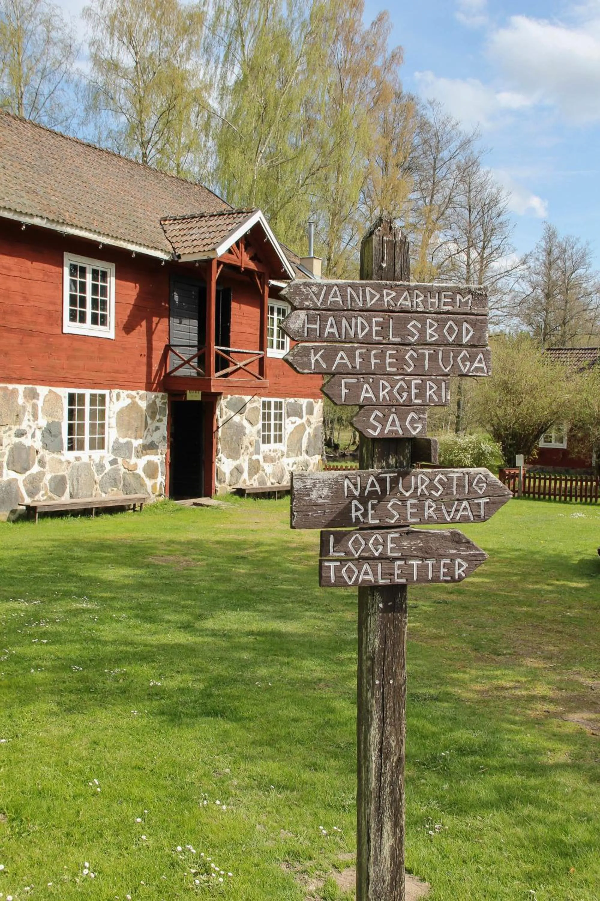 Area and facilities in STF Korrö Gårdshotell - B&B