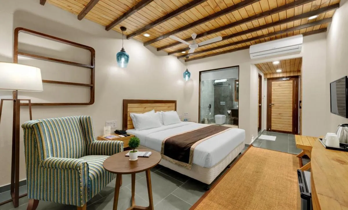 Bed in The Fern Leo Beach Resort , Madhavpur