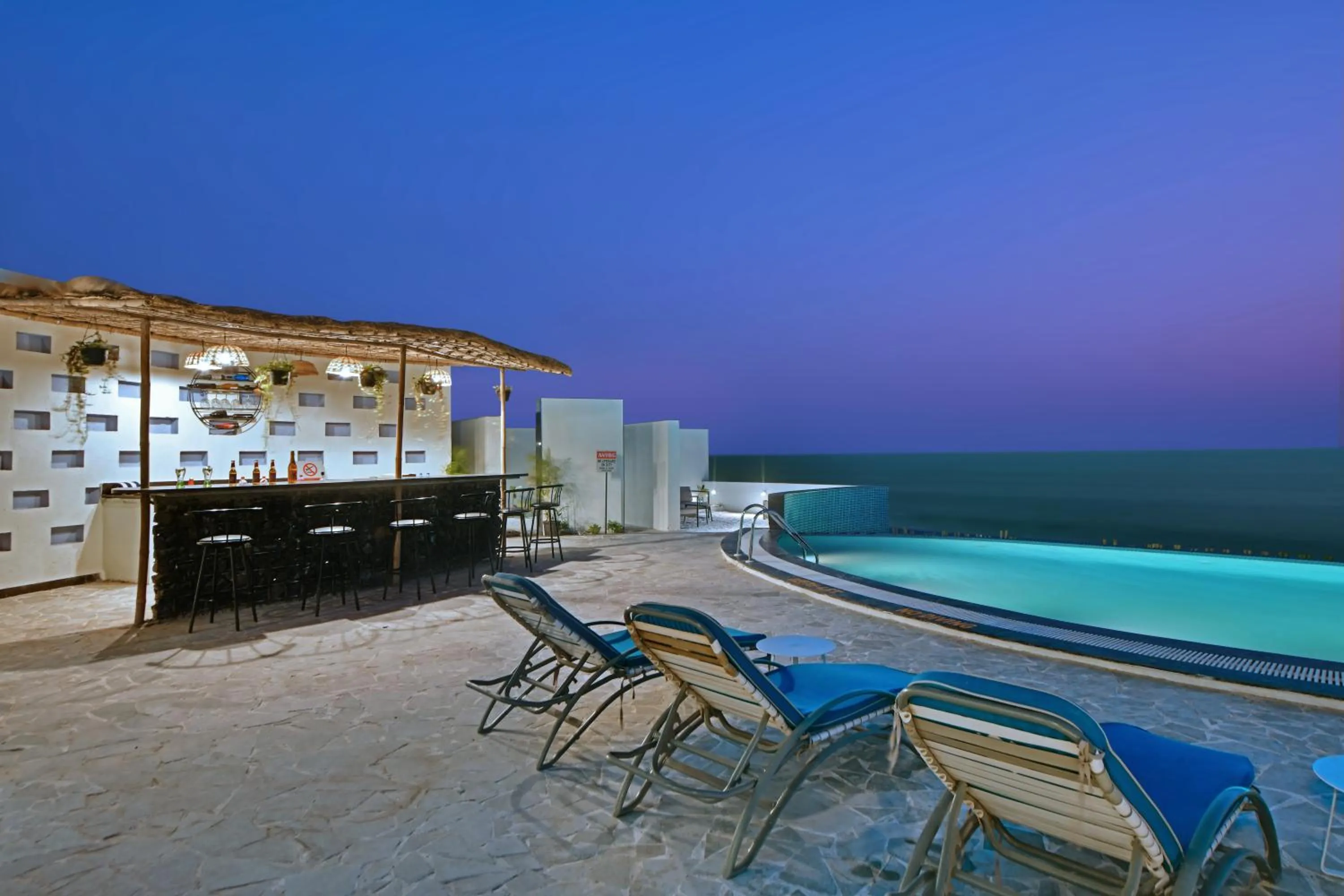 Swimming pool in The Fern Leo Beach Resort , Madhavpur