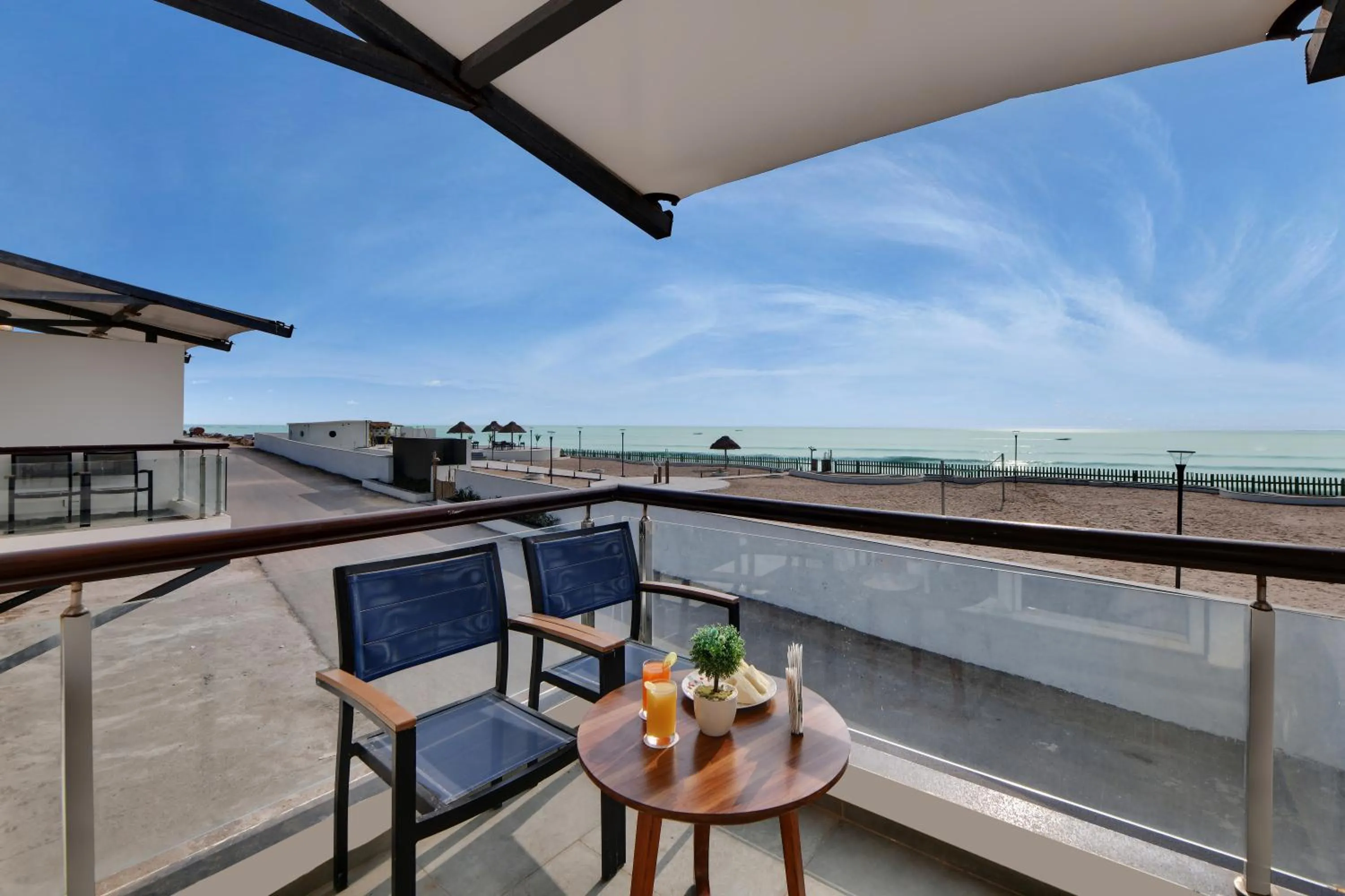 Balcony/Terrace in The Fern Leo Beach Resort , Madhavpur