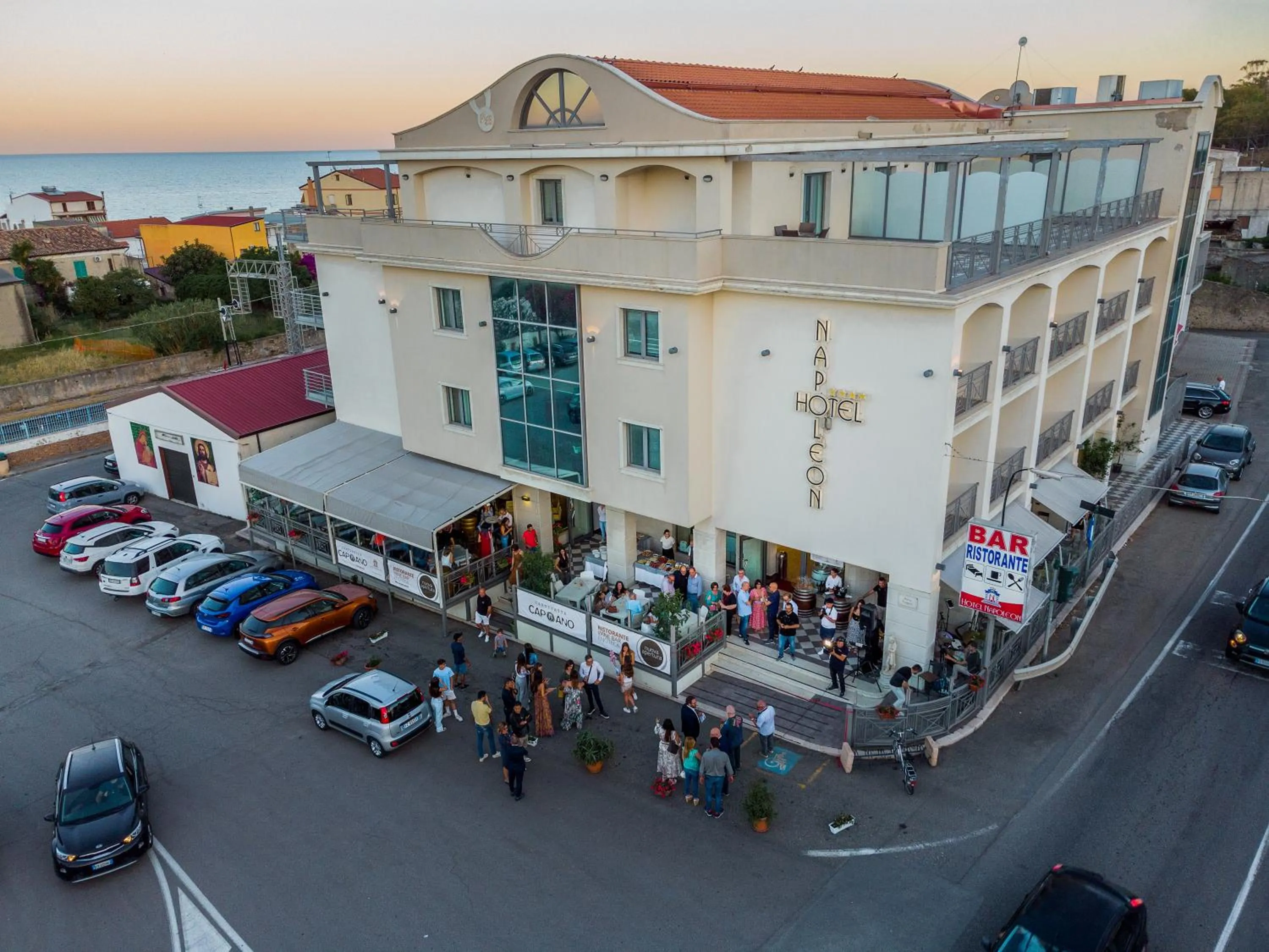 Bird's eye view in Hotel Napoleon