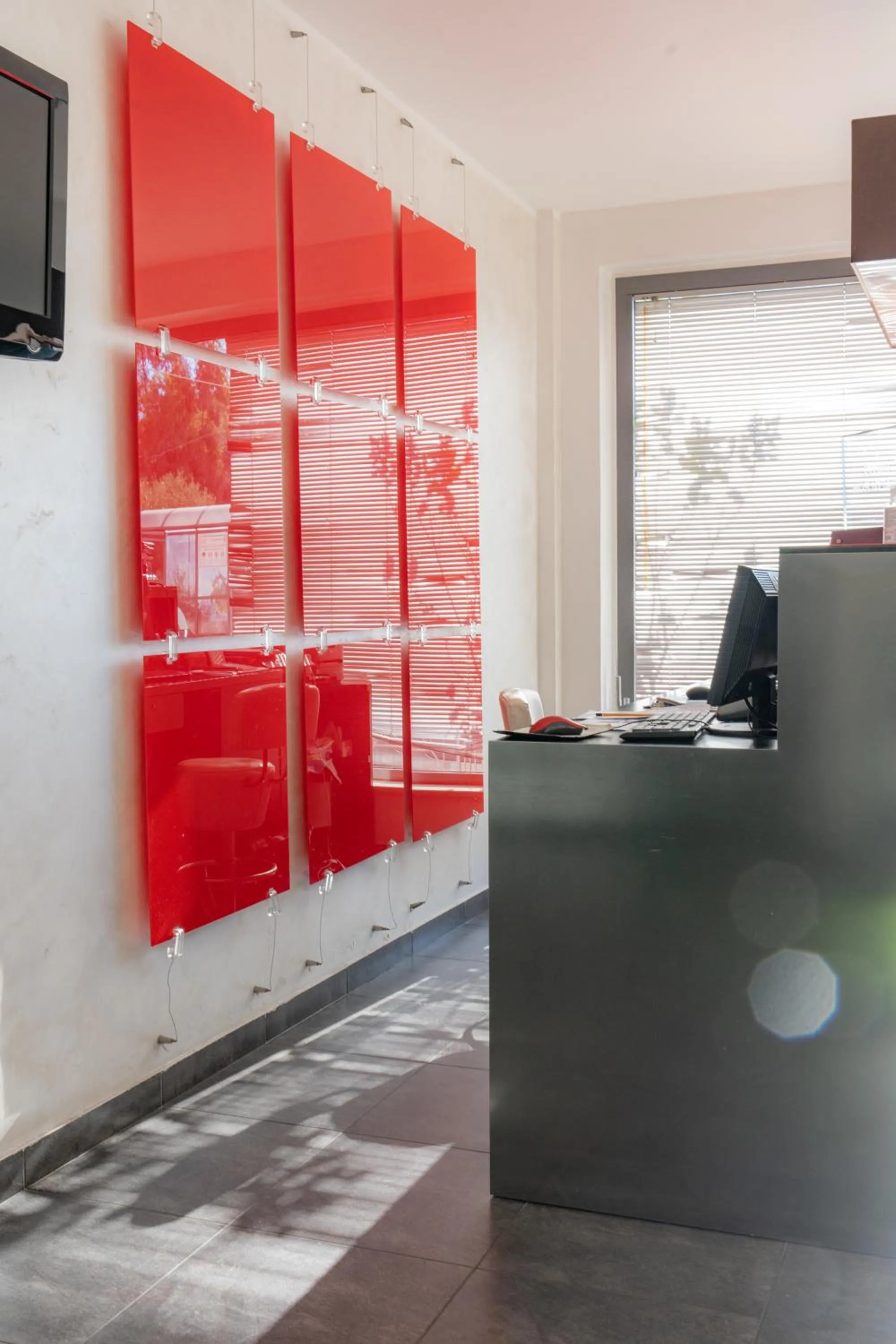 Lobby or reception in Hotel Napoleon