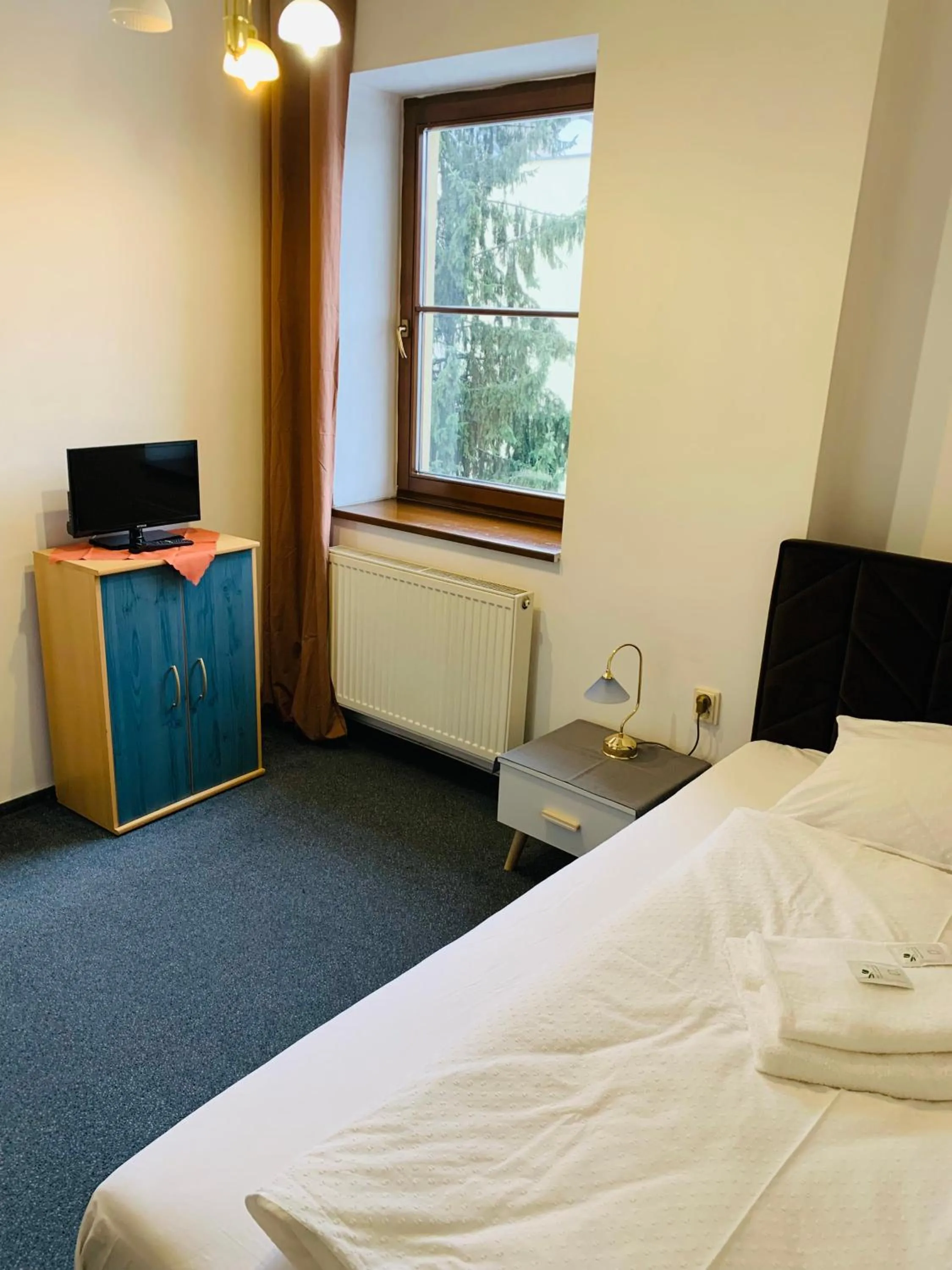 Photo of the whole room, Bed in Hotel Slovan