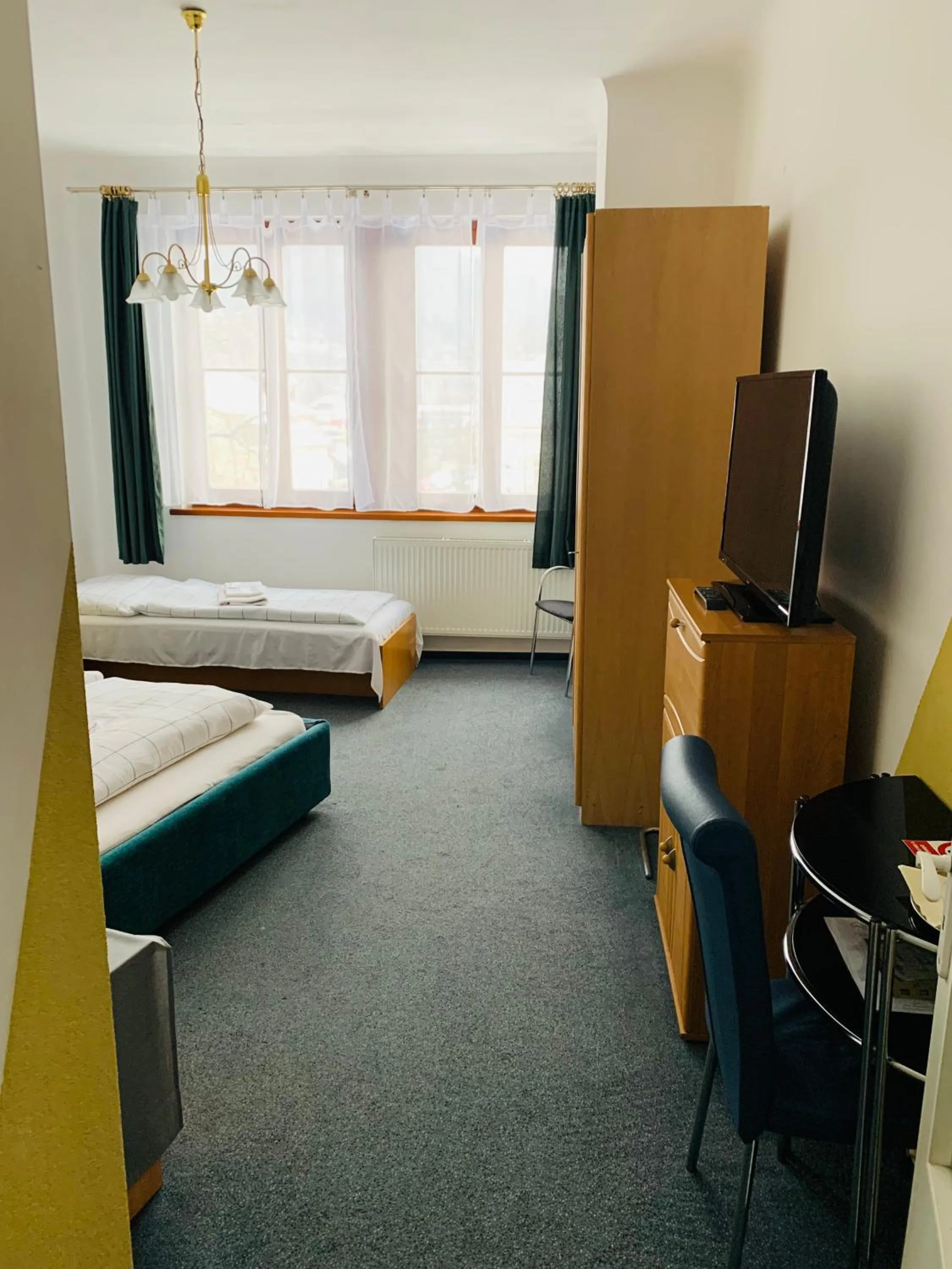 Photo of the whole room, Bed in Hotel Slovan