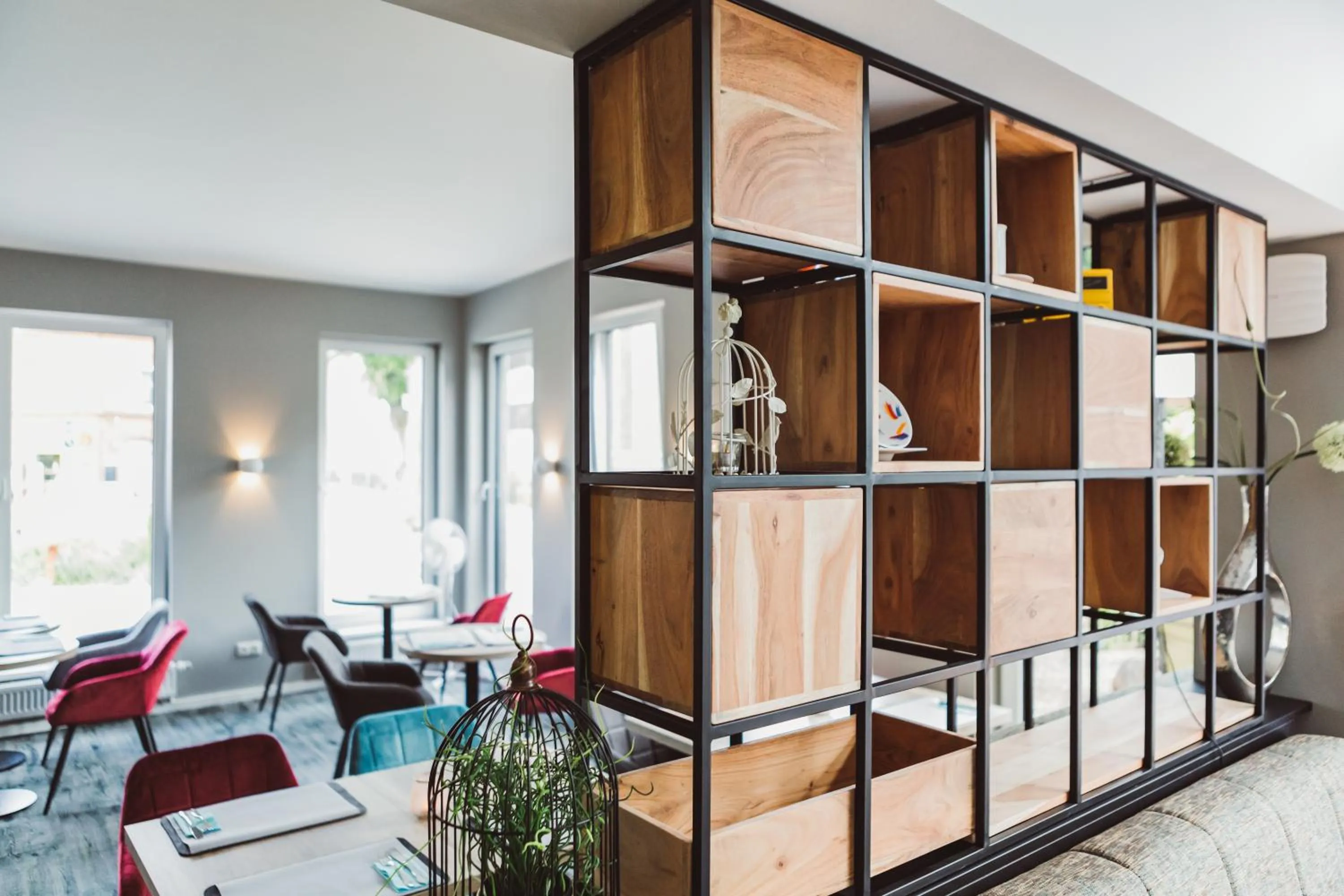 Dining area in Hotel Hildebrandt's