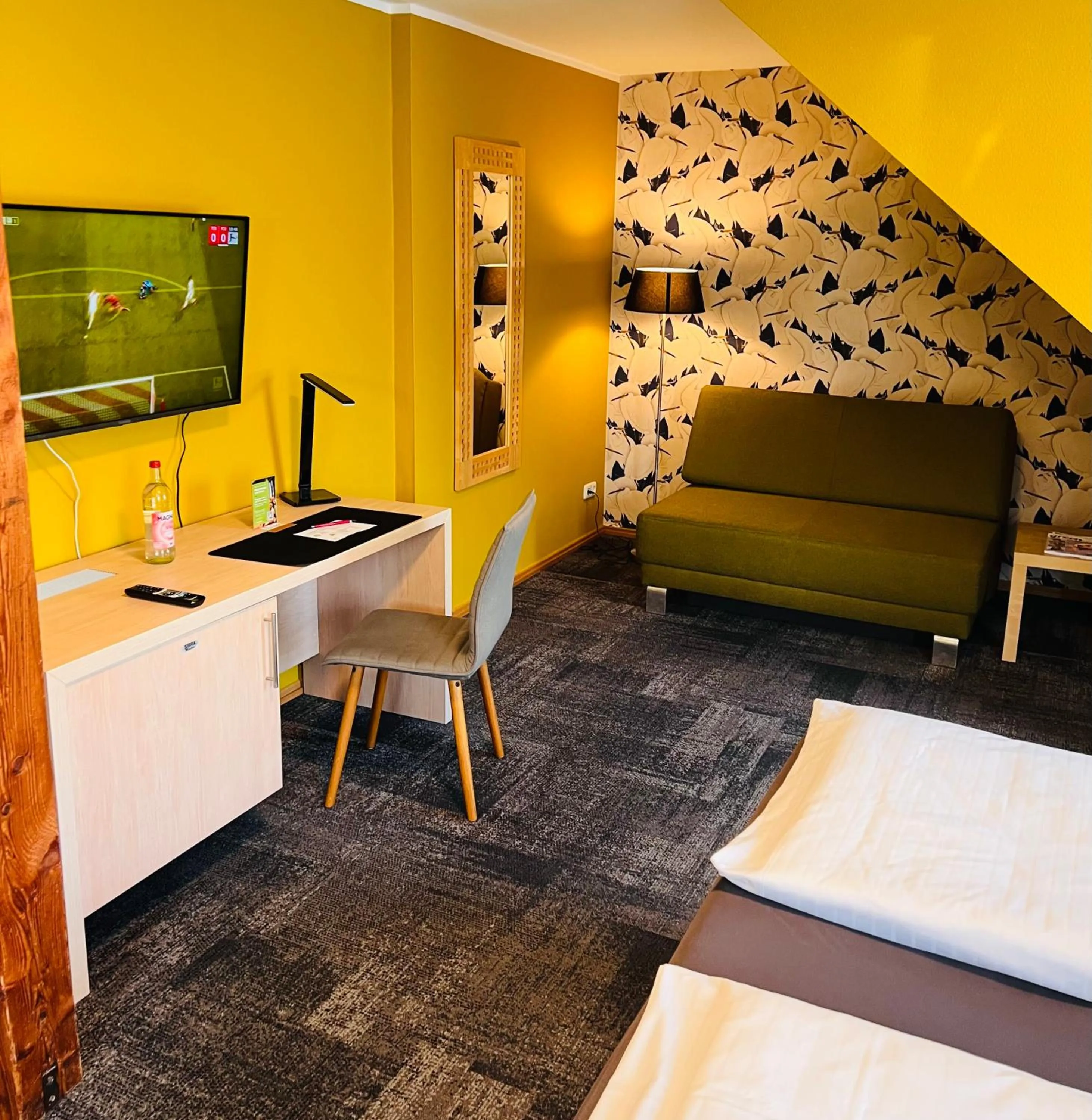 Staff, Bed in Hotel Hildebrandt's