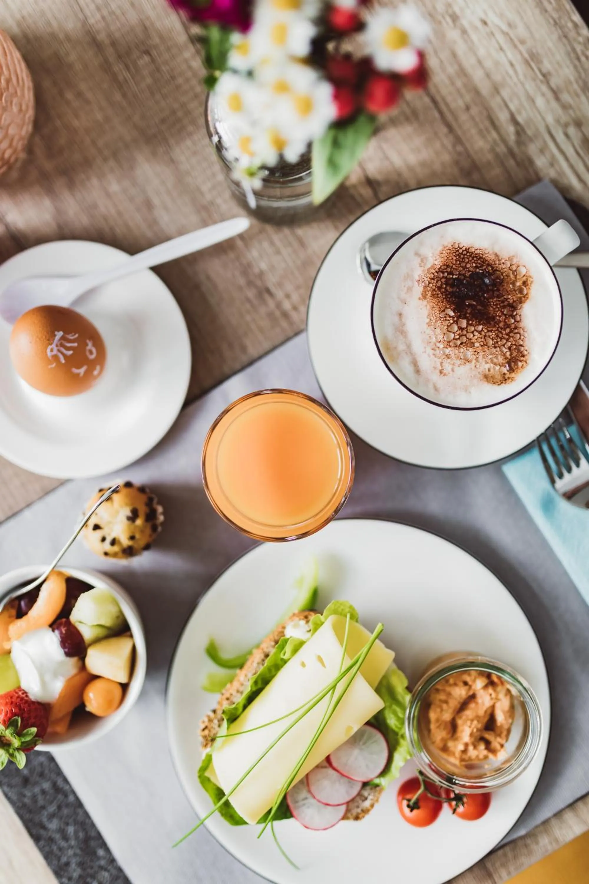 Breakfast in Hotel Hildebrandt's