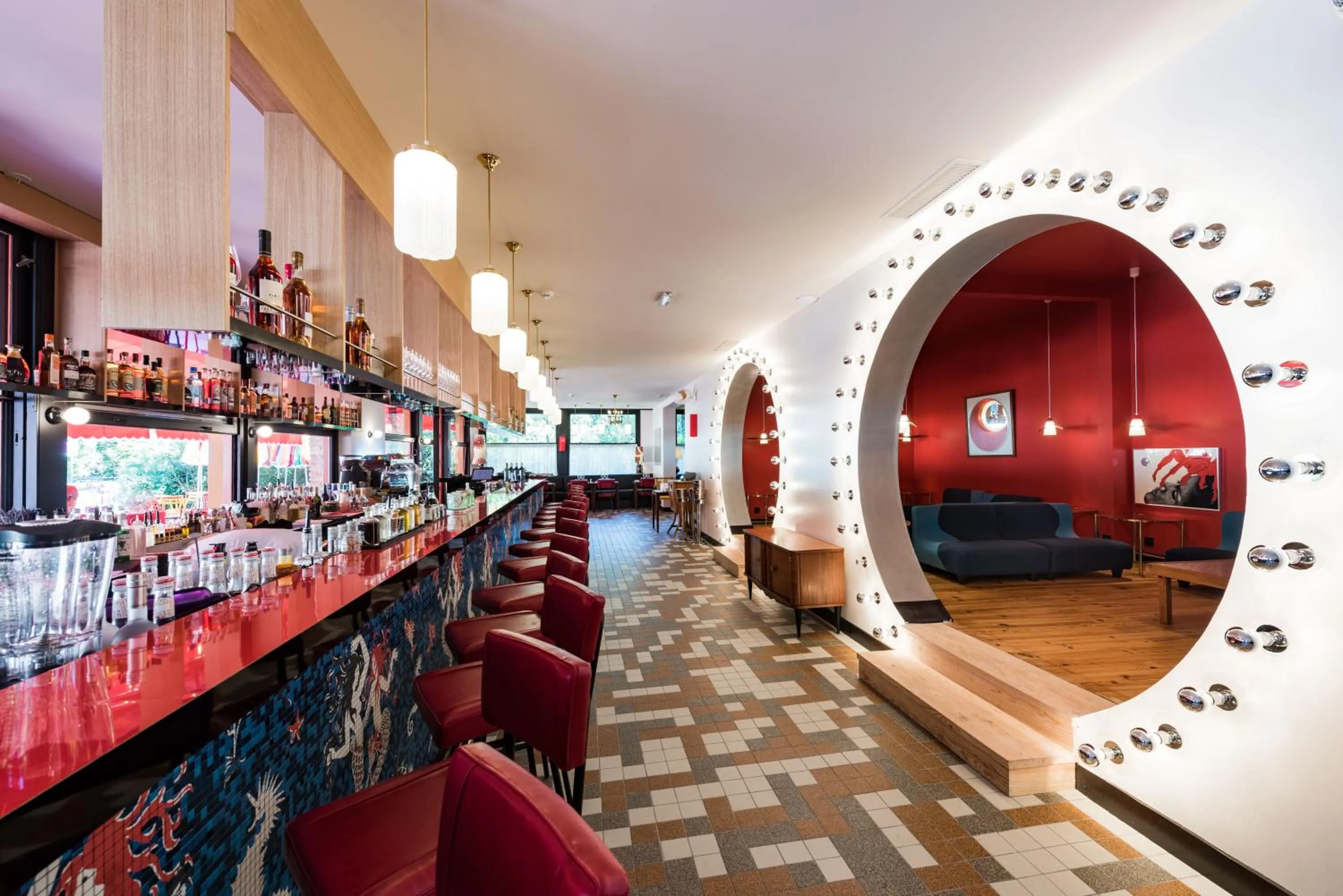 Lounge or bar in La Guitoune