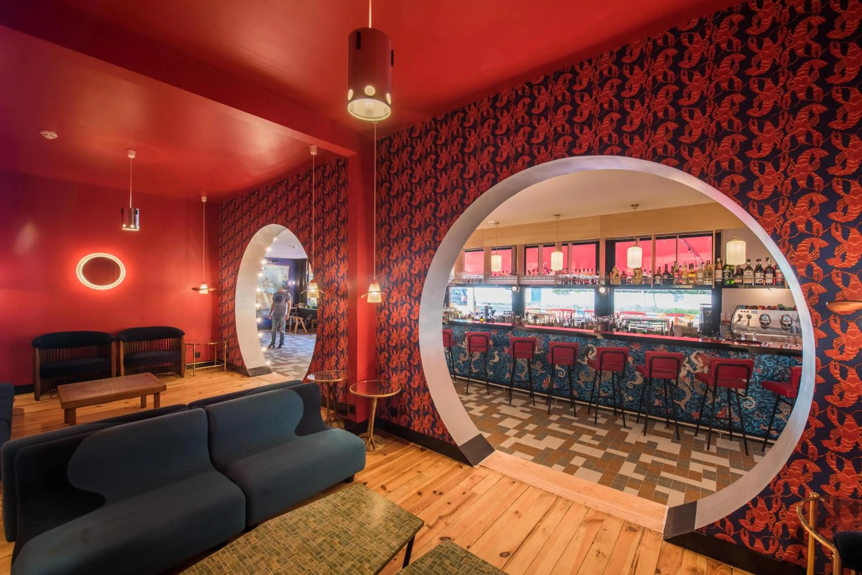 Lounge or bar in La Guitoune