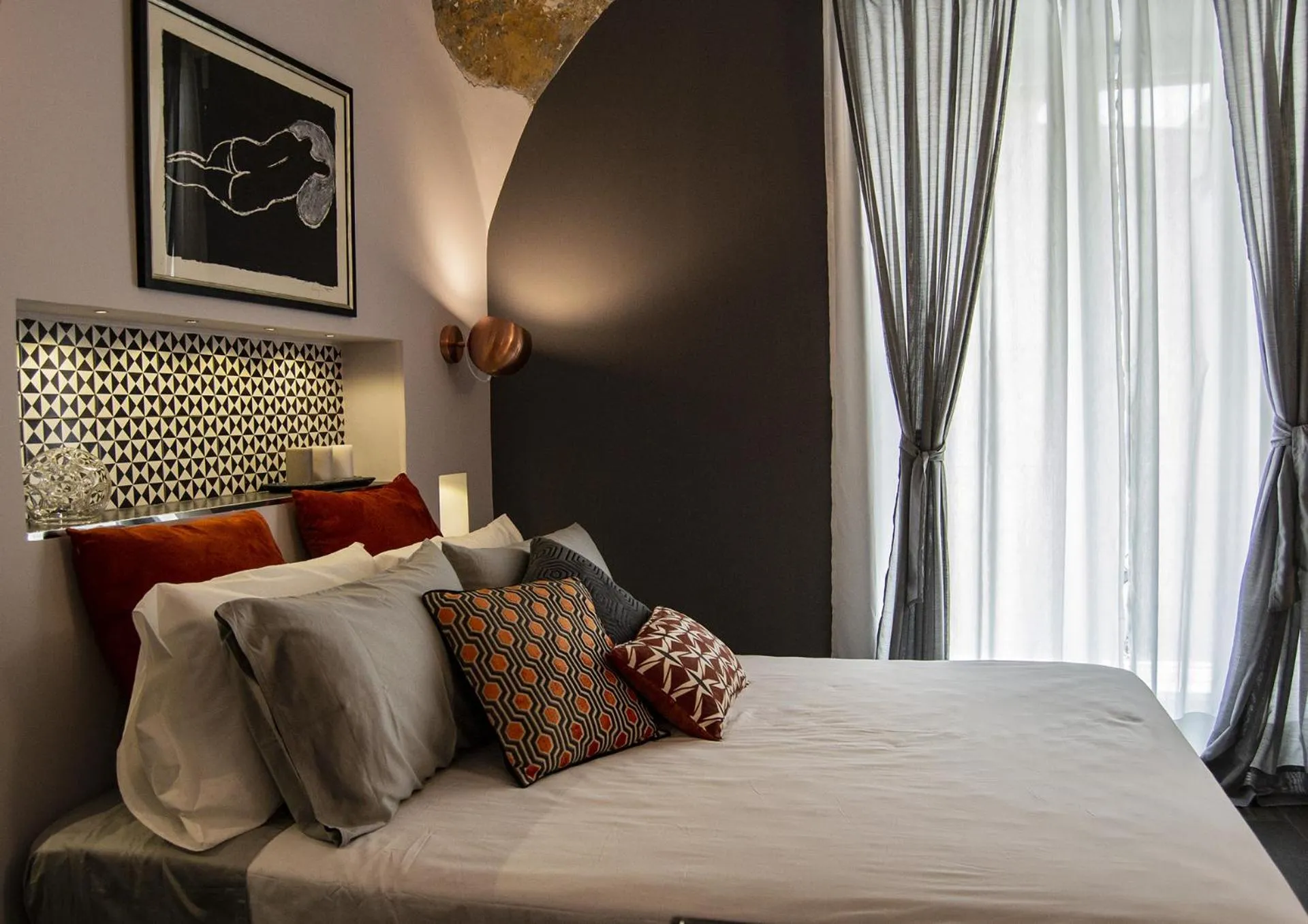 Bed in Palazzo Stendardo