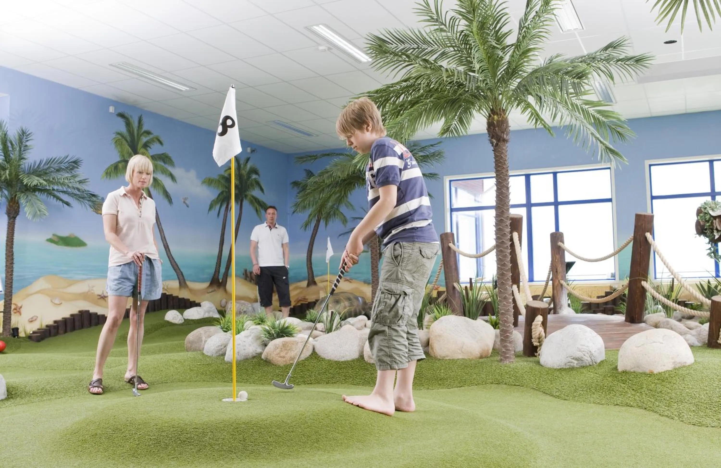 Minigolf in Pite Havsbad Piteå