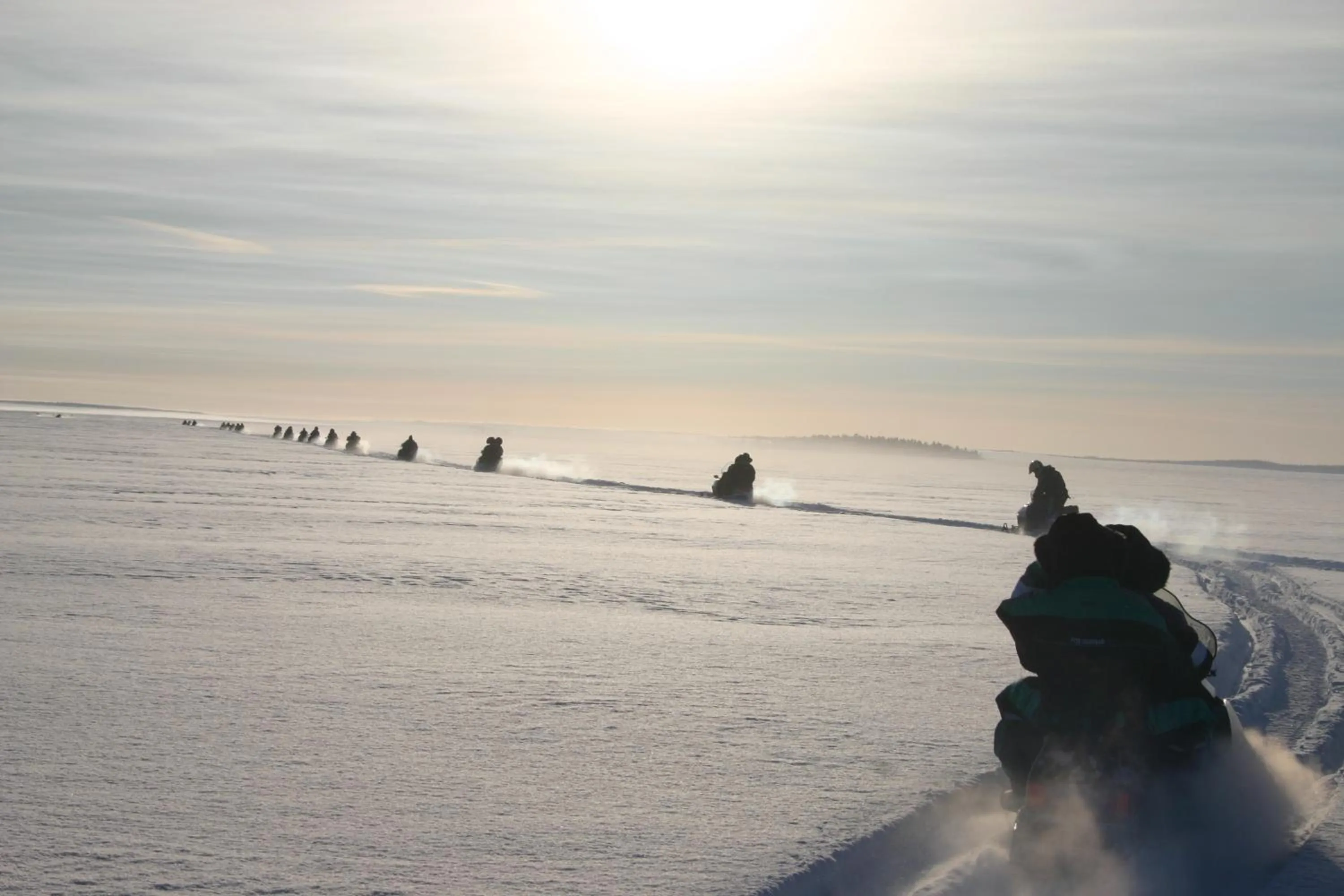 Winter in Pite Havsbad Piteå