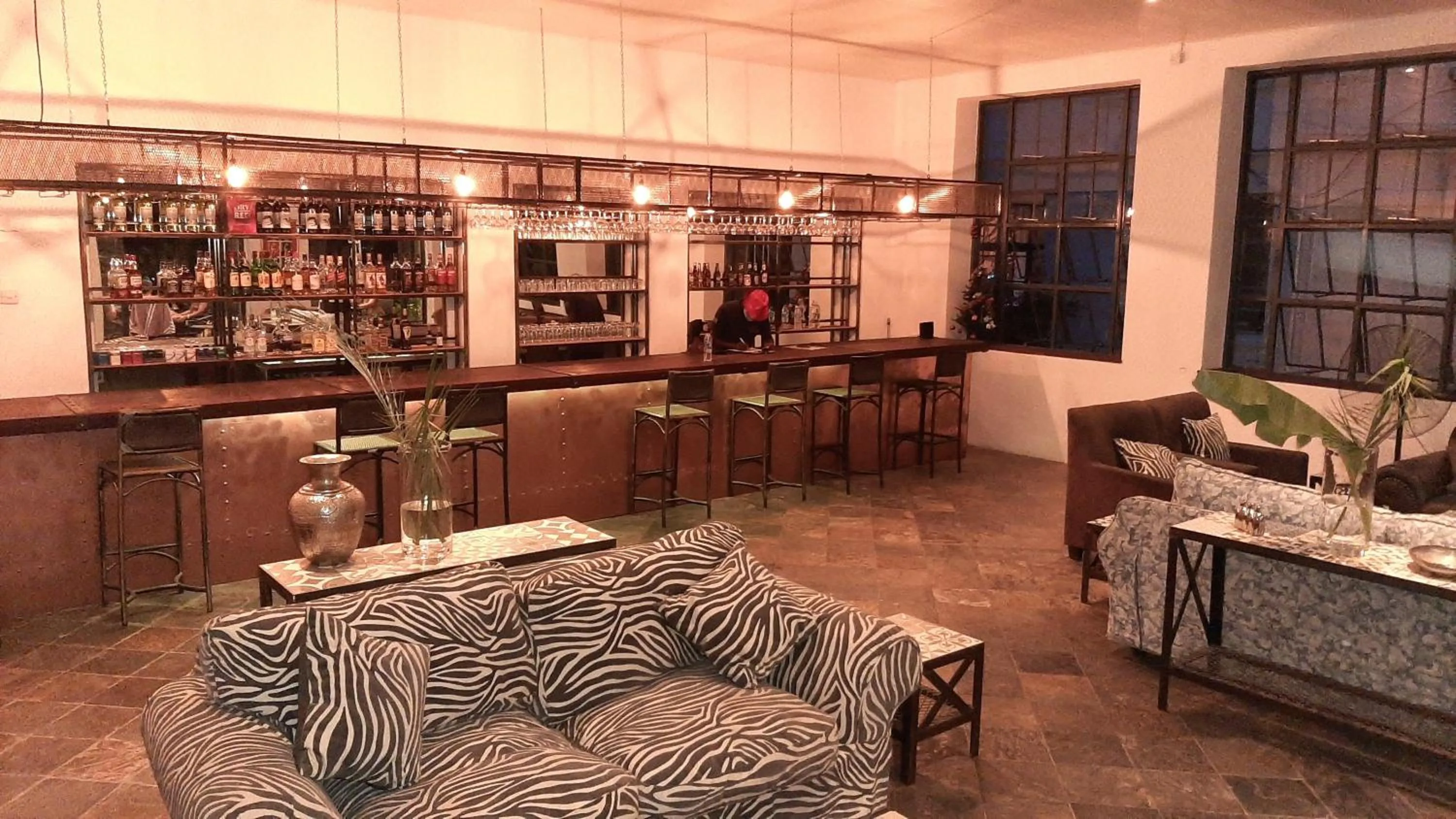 Living room in Fawlty Towers Accommodation & Activities