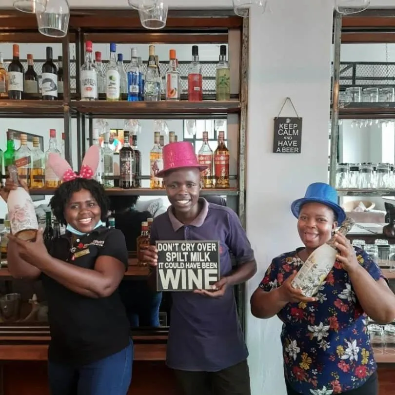 Staff in Fawlty Towers Accommodation & Activities