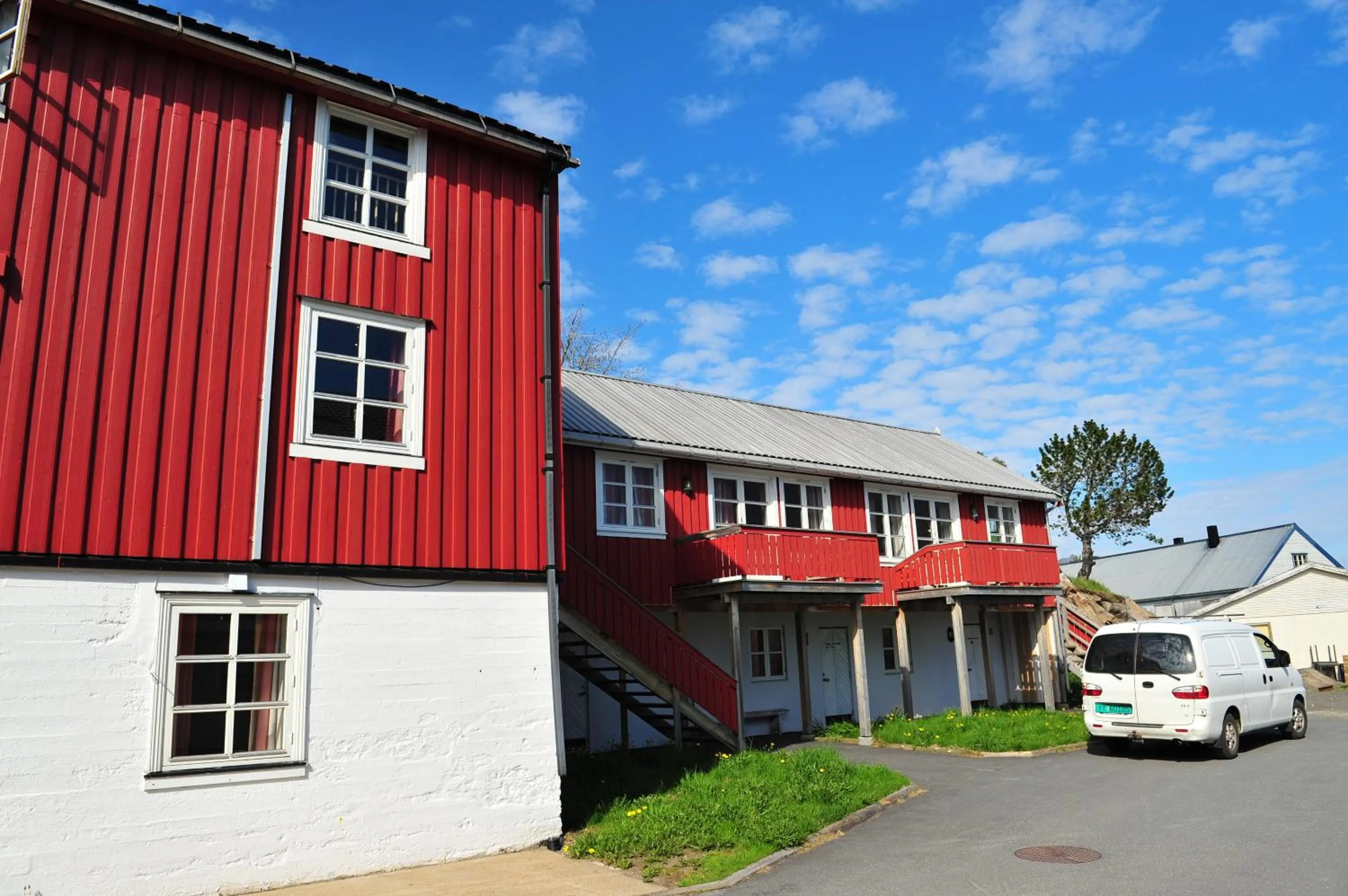 Property building in Tyskhella Rorbuer