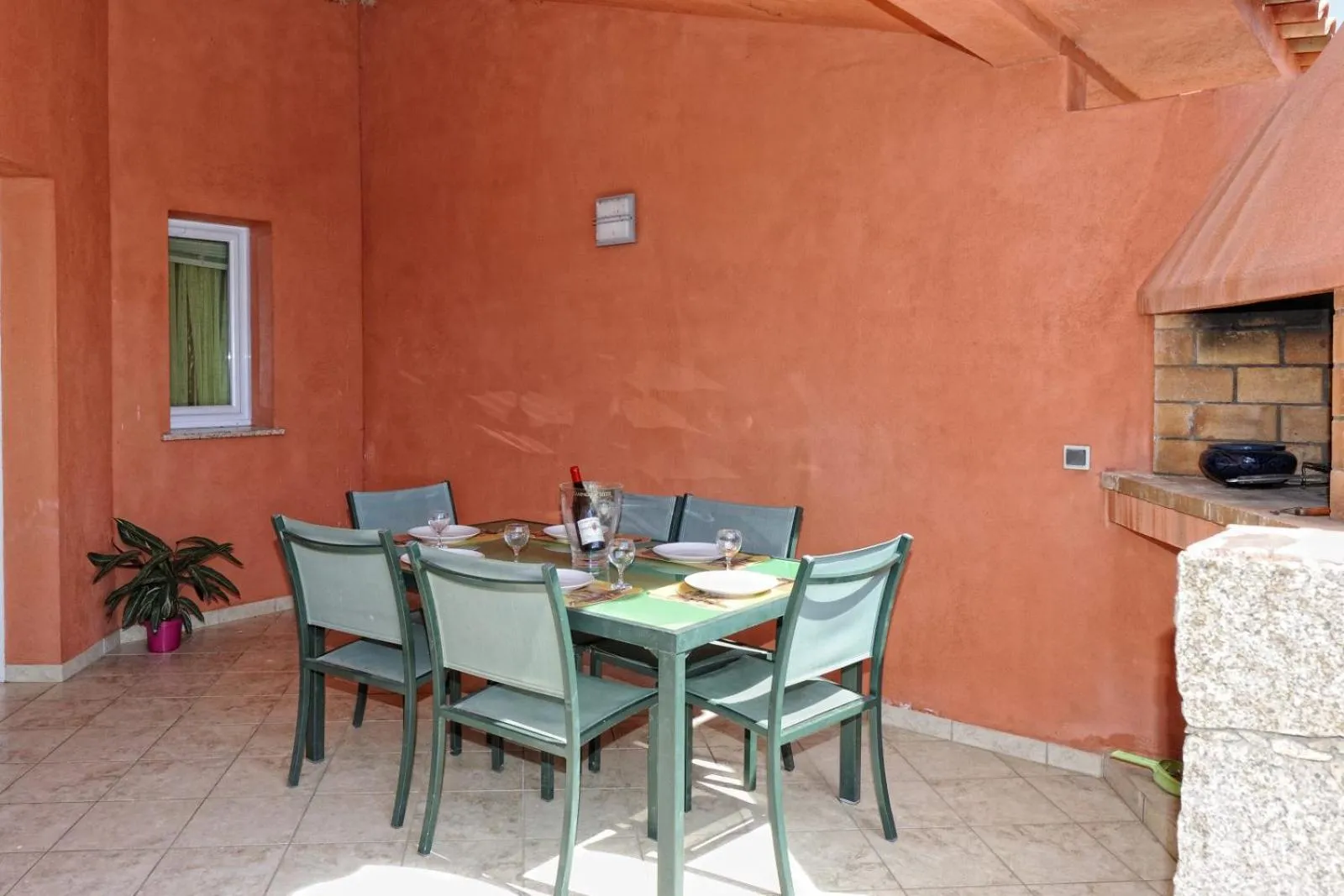 Patio in Résidence Dolce Vita de Palombaggia