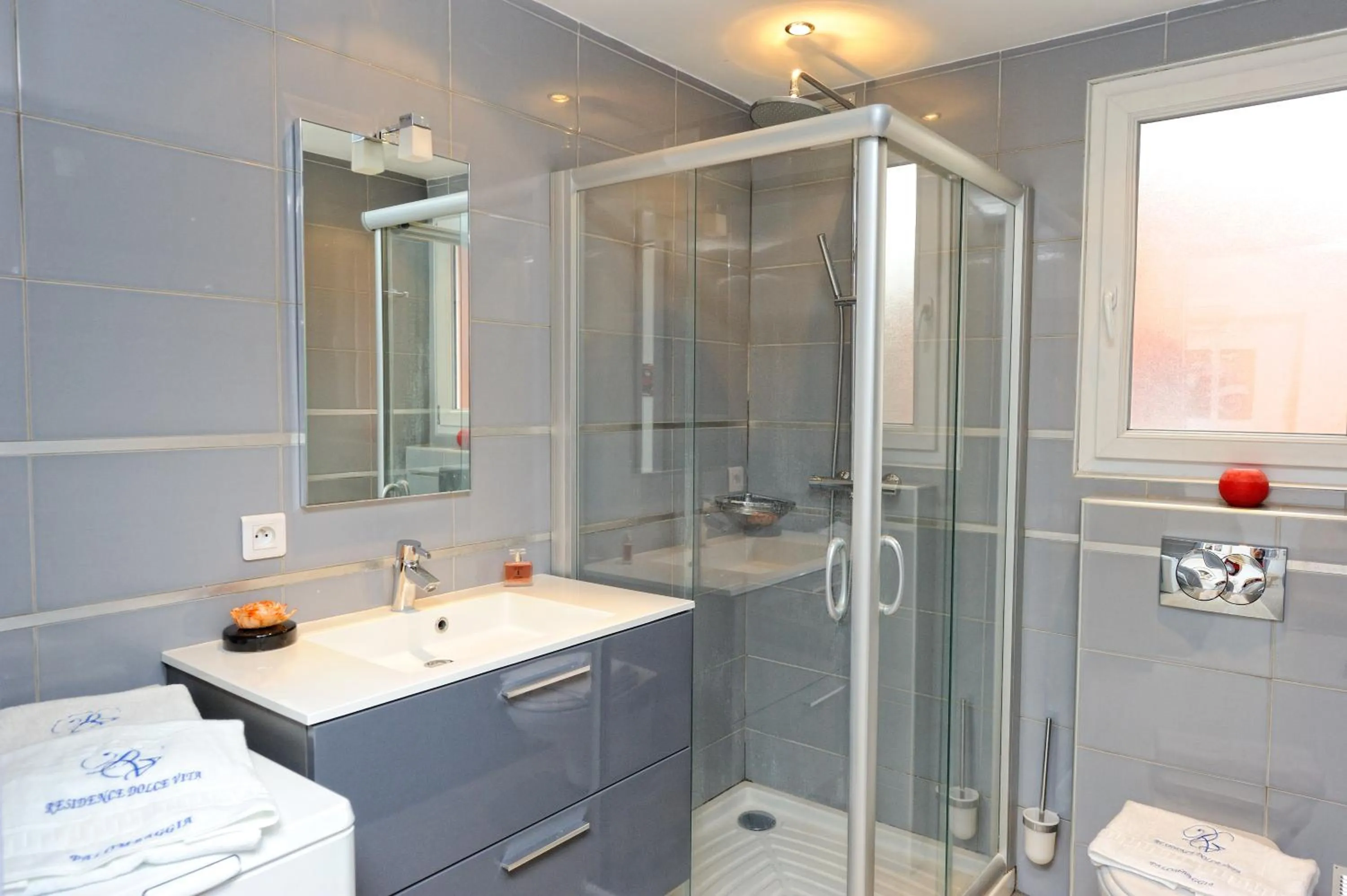 Bathroom in Résidence Dolce Vita de Palombaggia