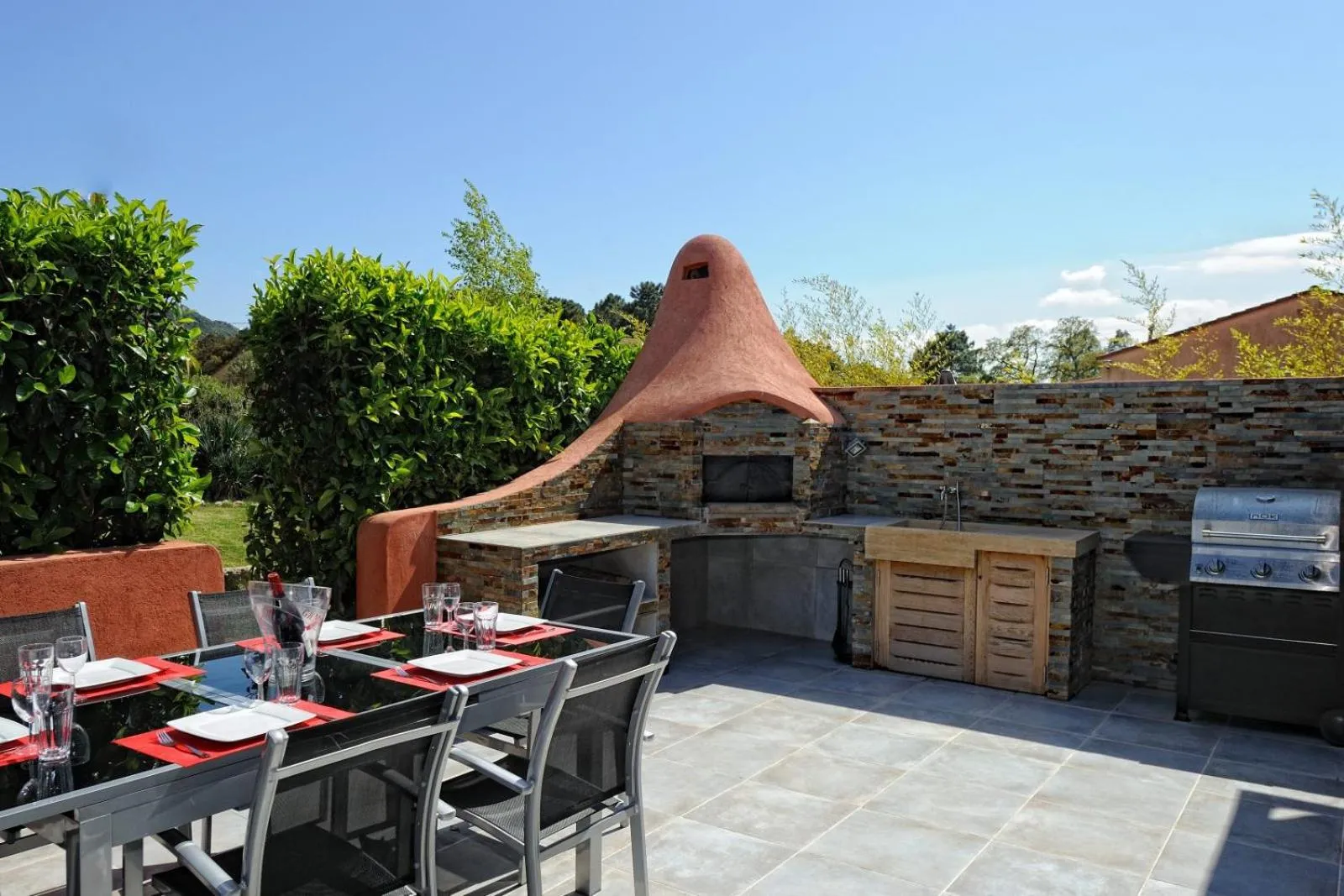 Patio in Résidence Dolce Vita de Palombaggia