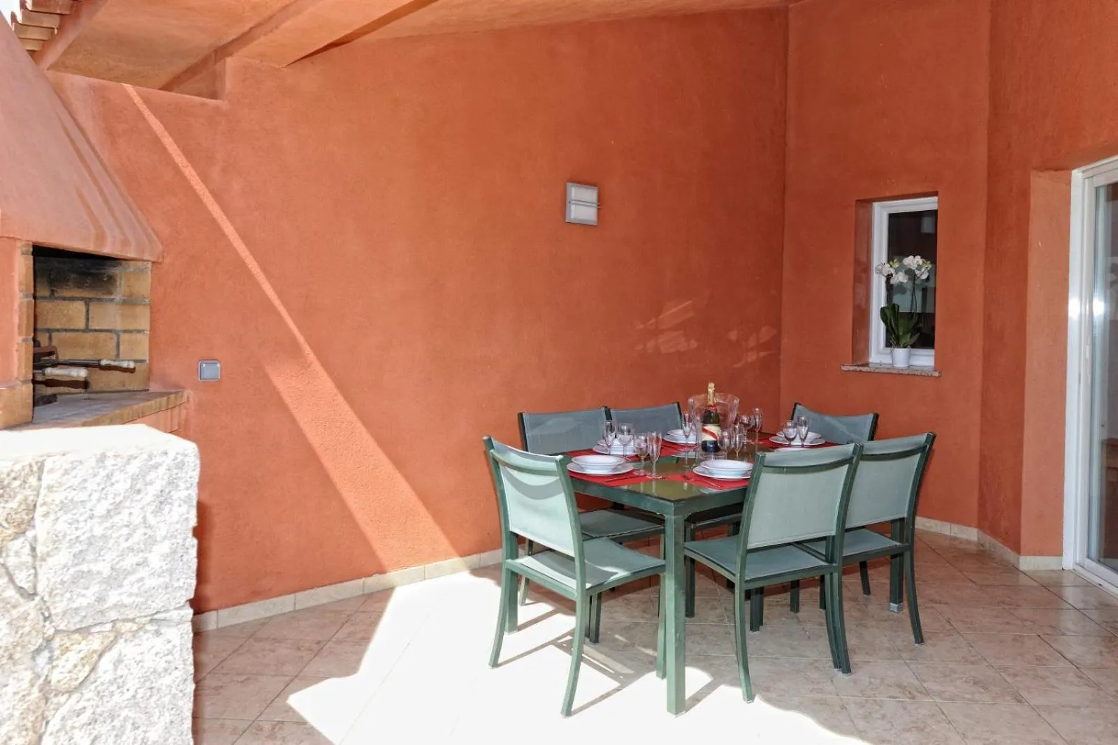 Patio in Résidence Dolce Vita de Palombaggia