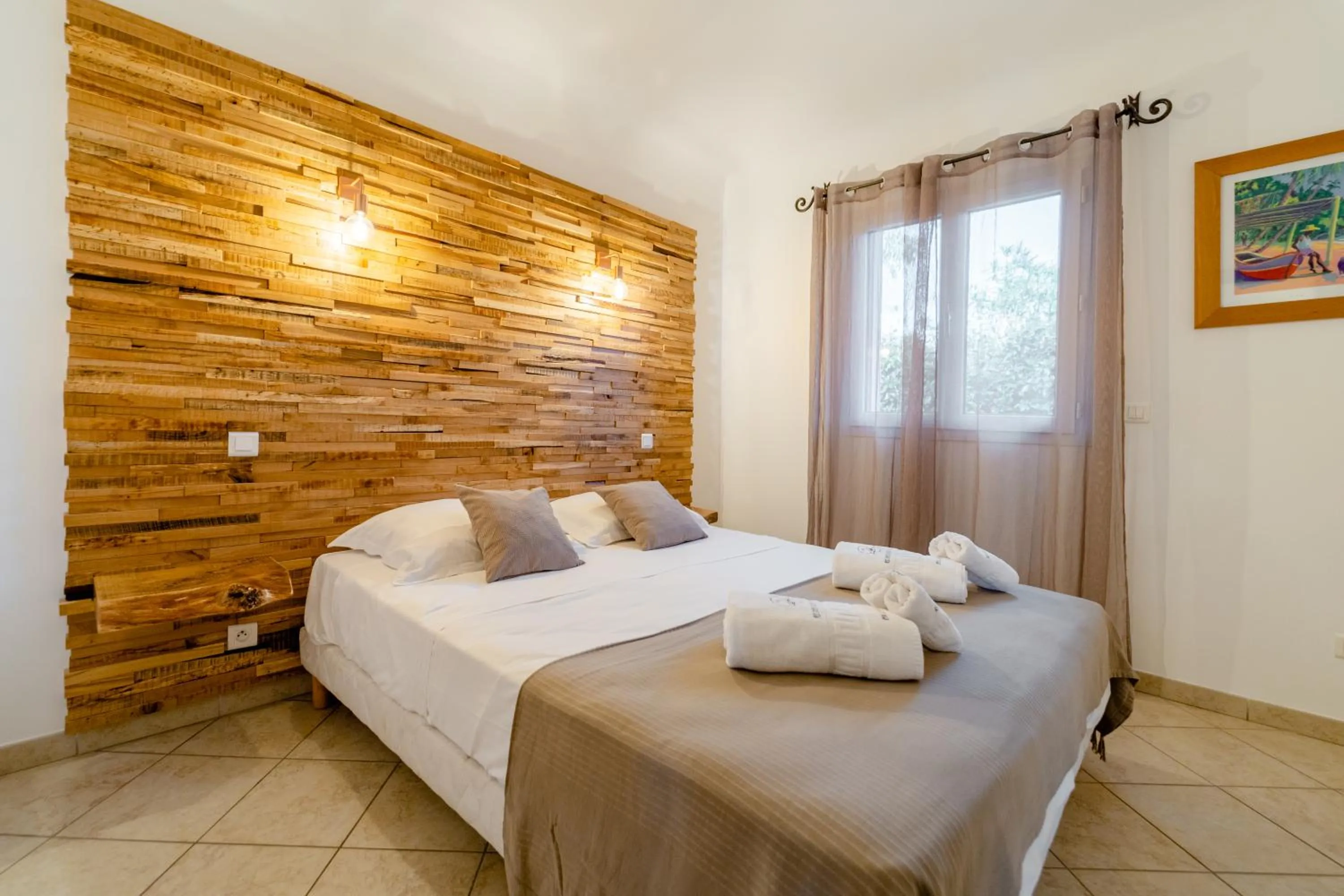 Bedroom, Bed in Résidence Dolce Vita de Palombaggia