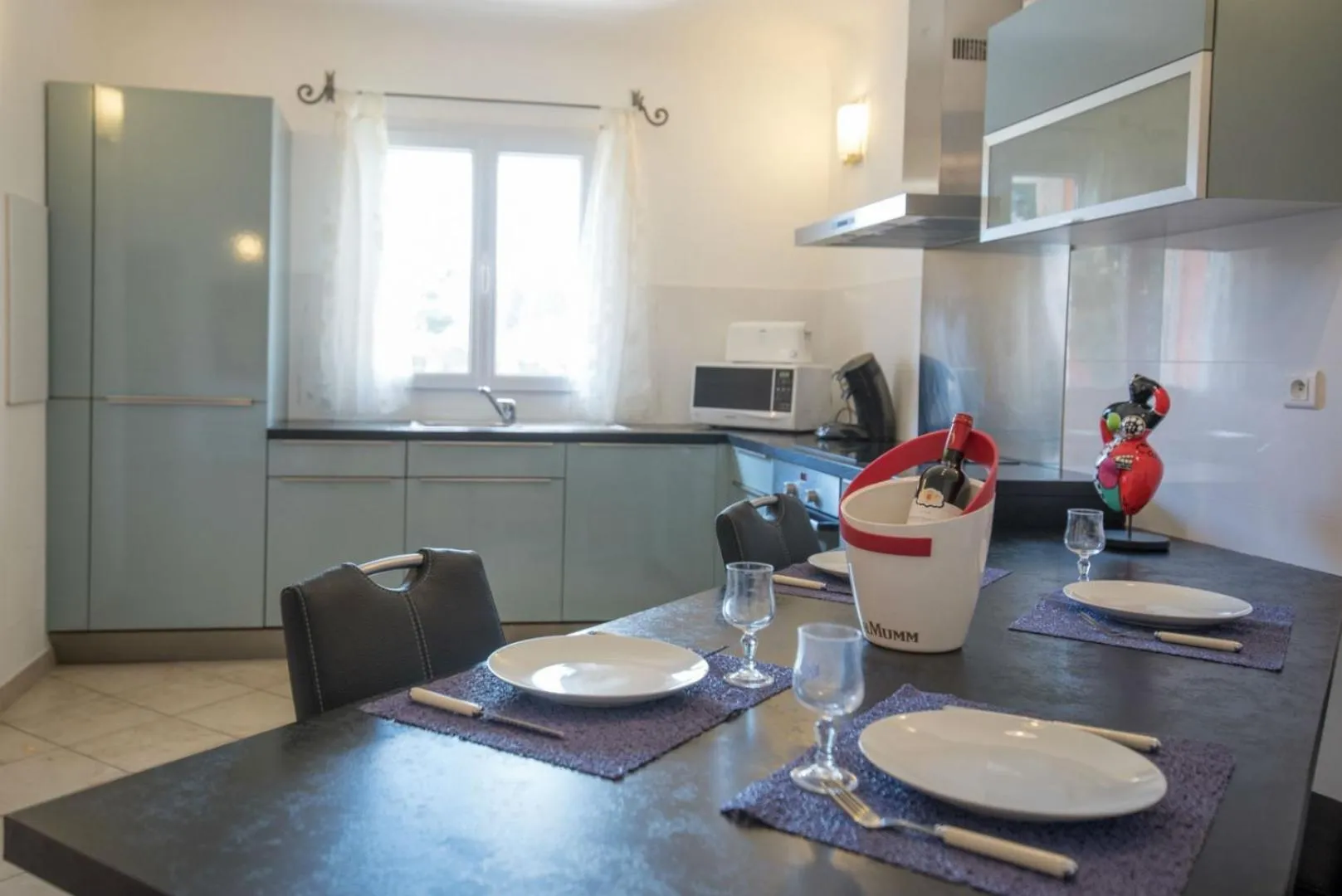 Dining area in Résidence Dolce Vita de Palombaggia