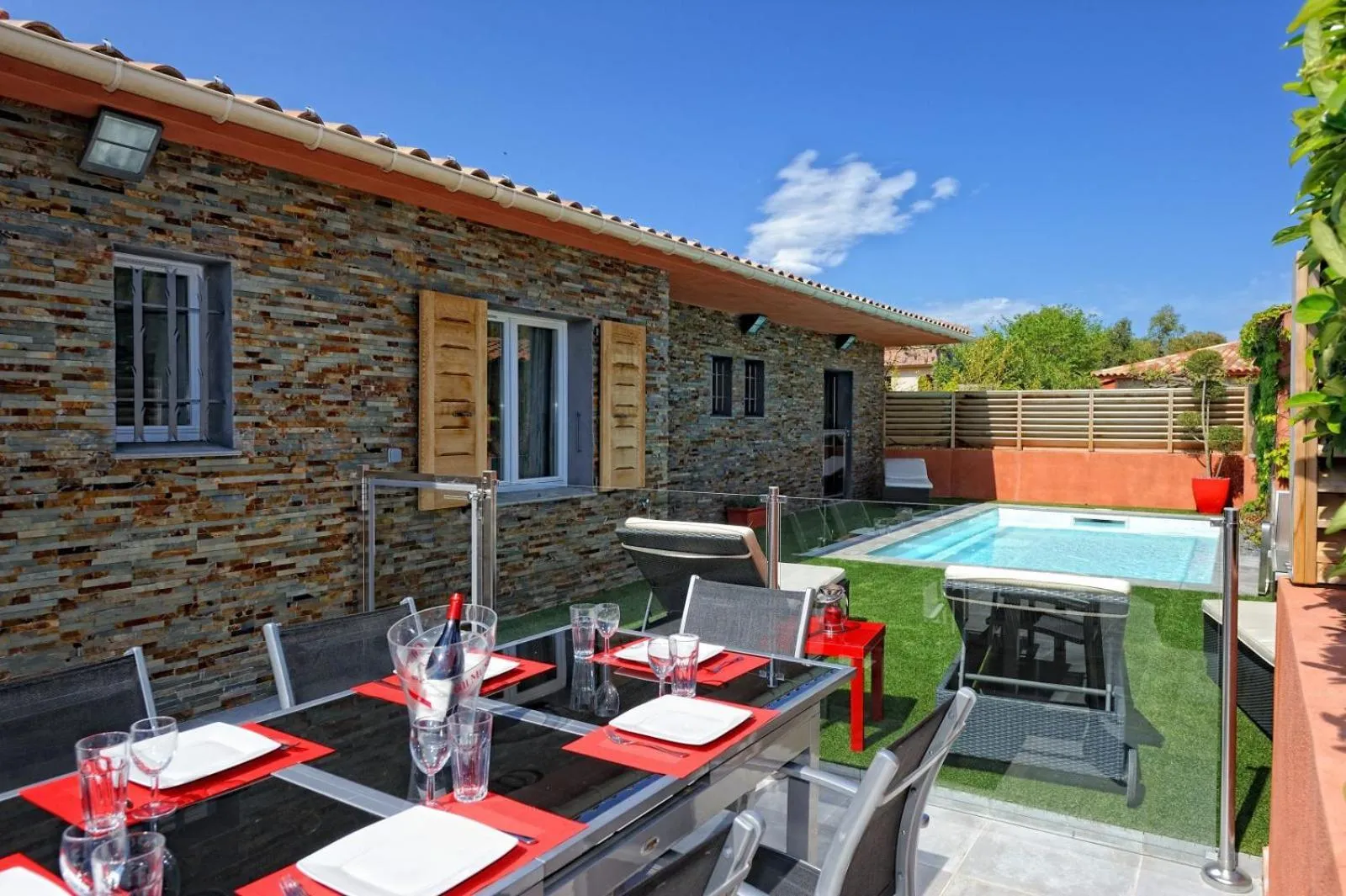 Patio in Résidence Dolce Vita de Palombaggia