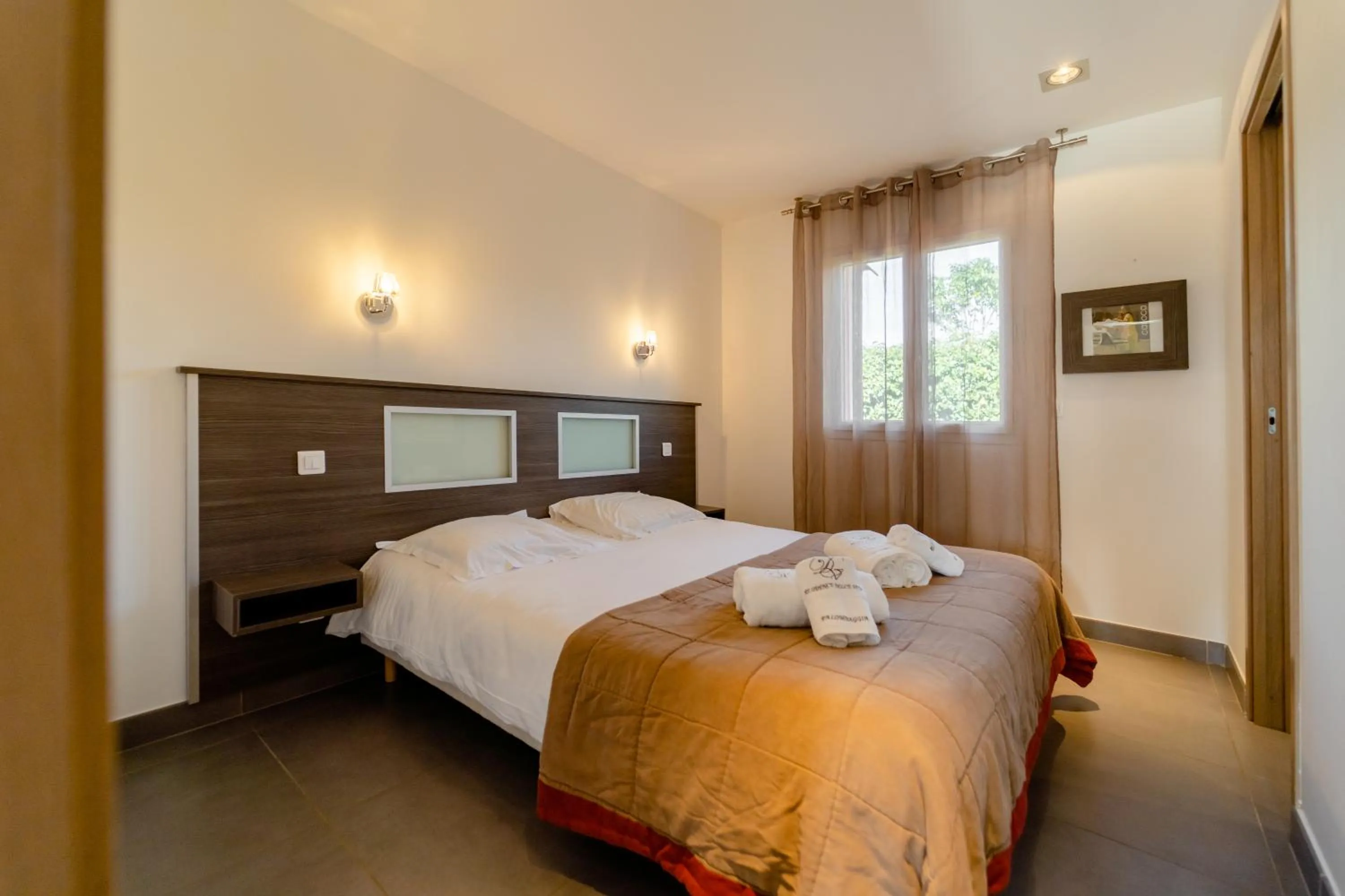 Bedroom, Bed in Résidence Dolce Vita de Palombaggia