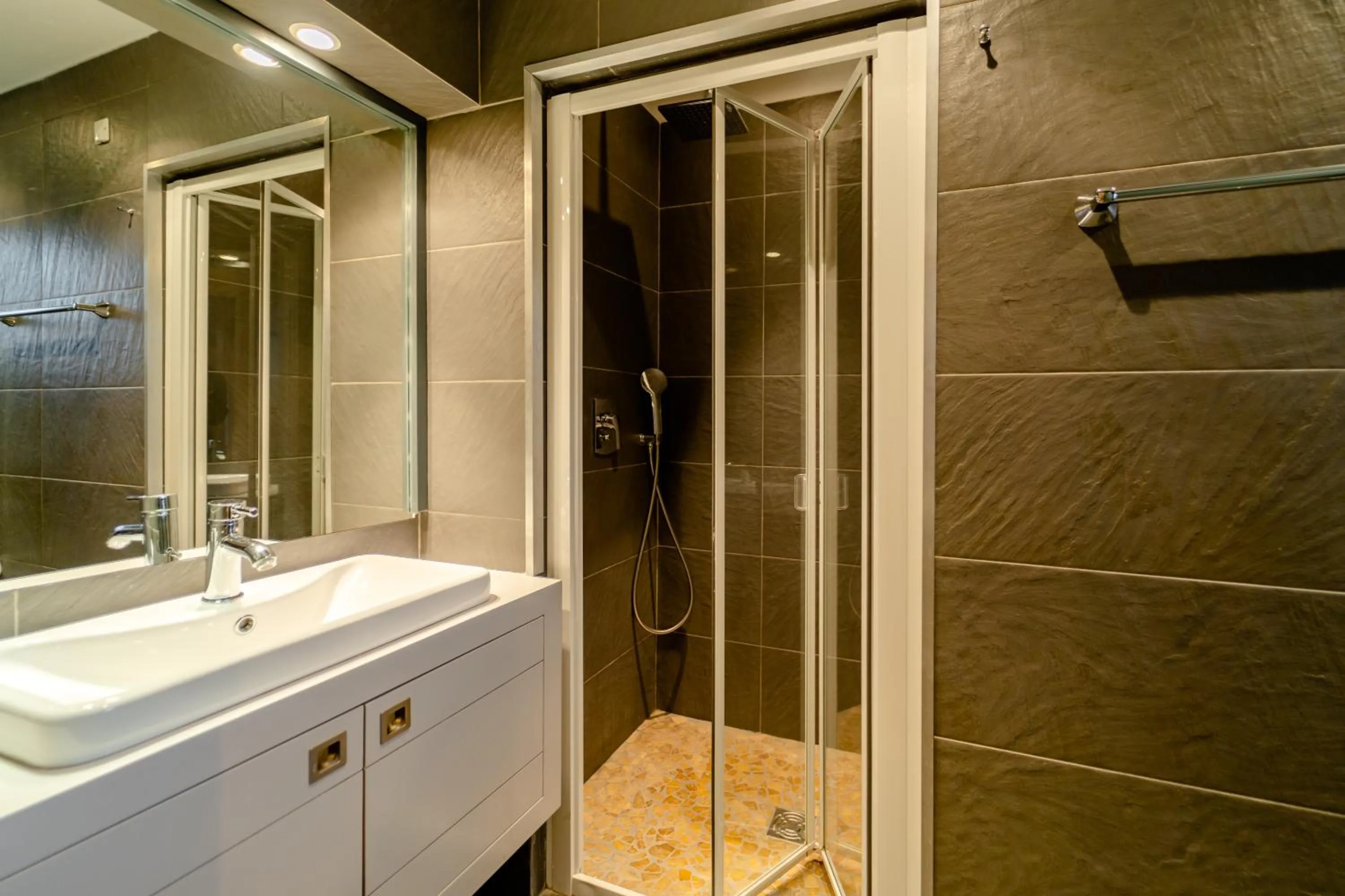 Bathroom in Résidence Dolce Vita de Palombaggia