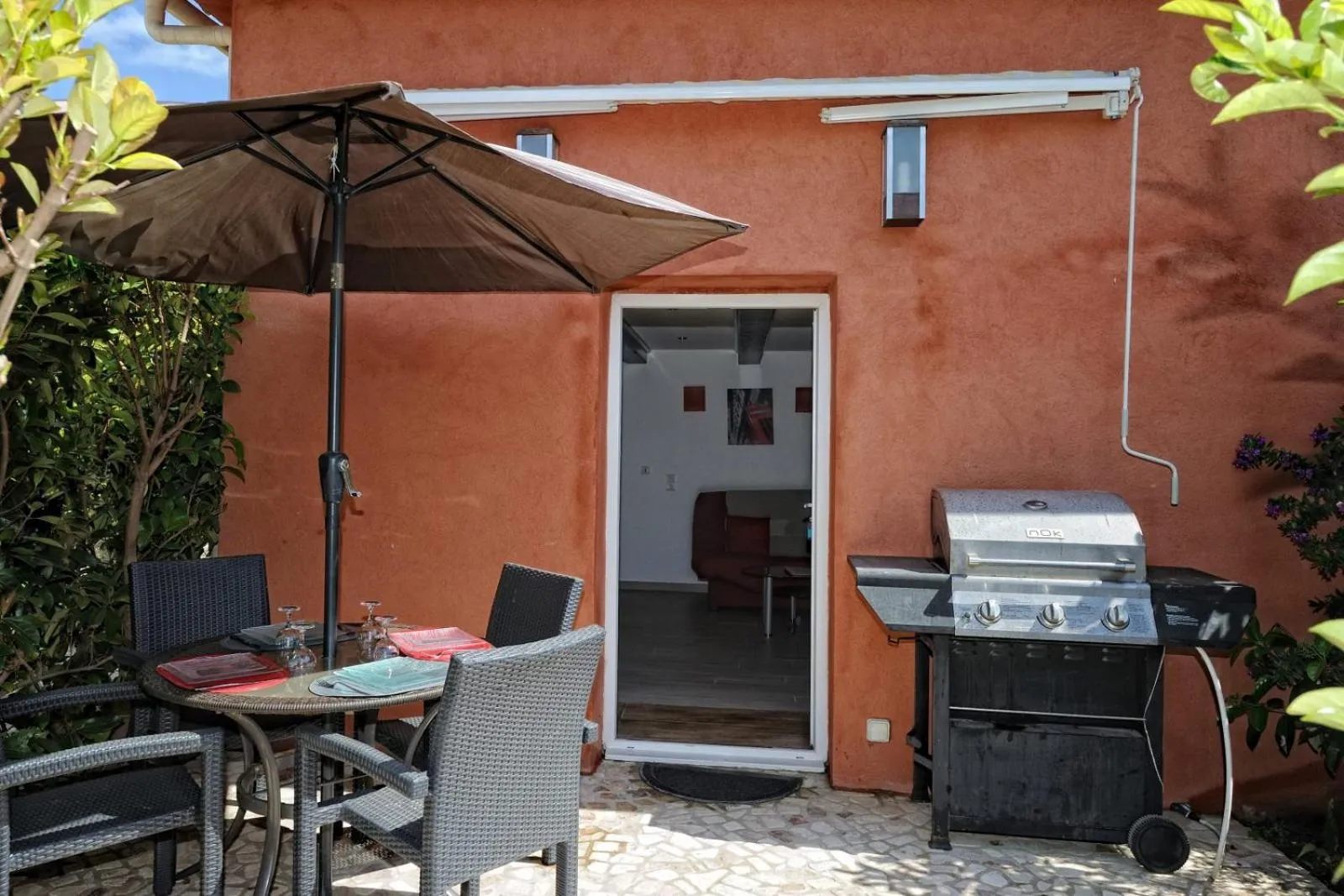 Patio in Résidence Dolce Vita de Palombaggia