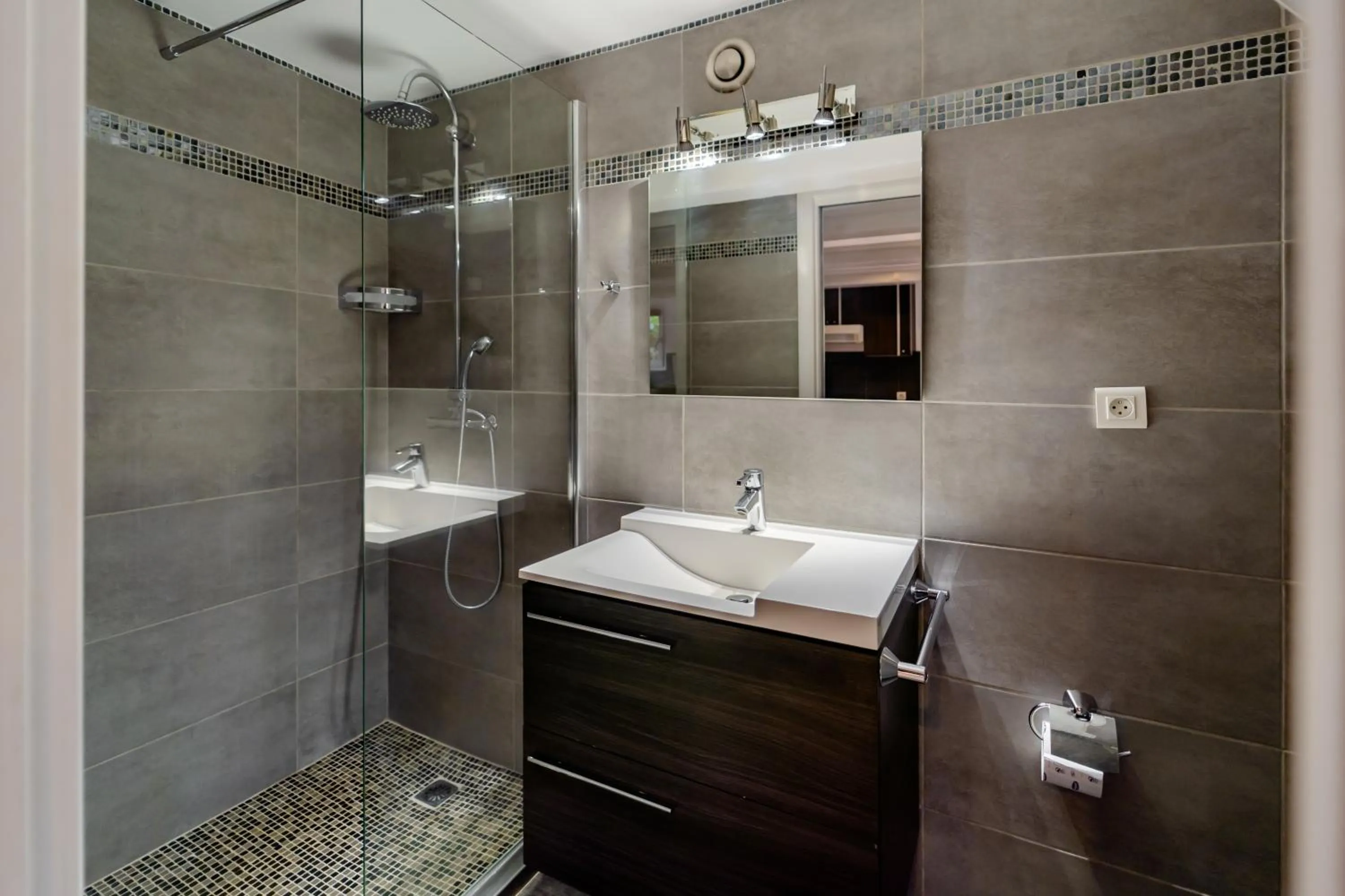 Bathroom in Résidence Dolce Vita de Palombaggia