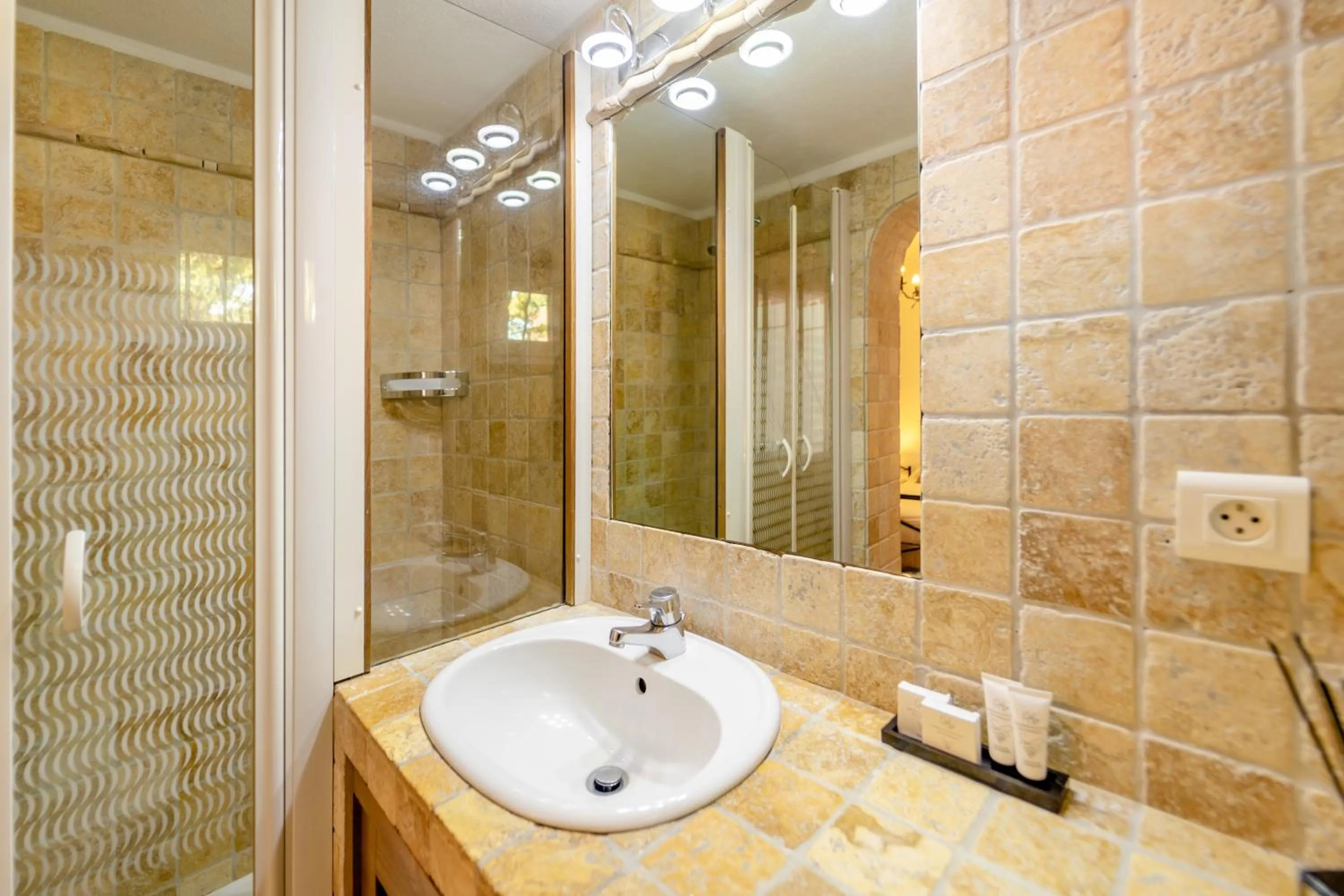 Bathroom in Résidence Dolce Vita de Palombaggia