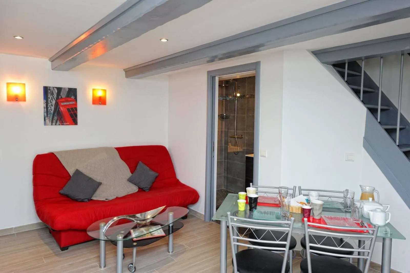 Living room in Résidence Dolce Vita de Palombaggia