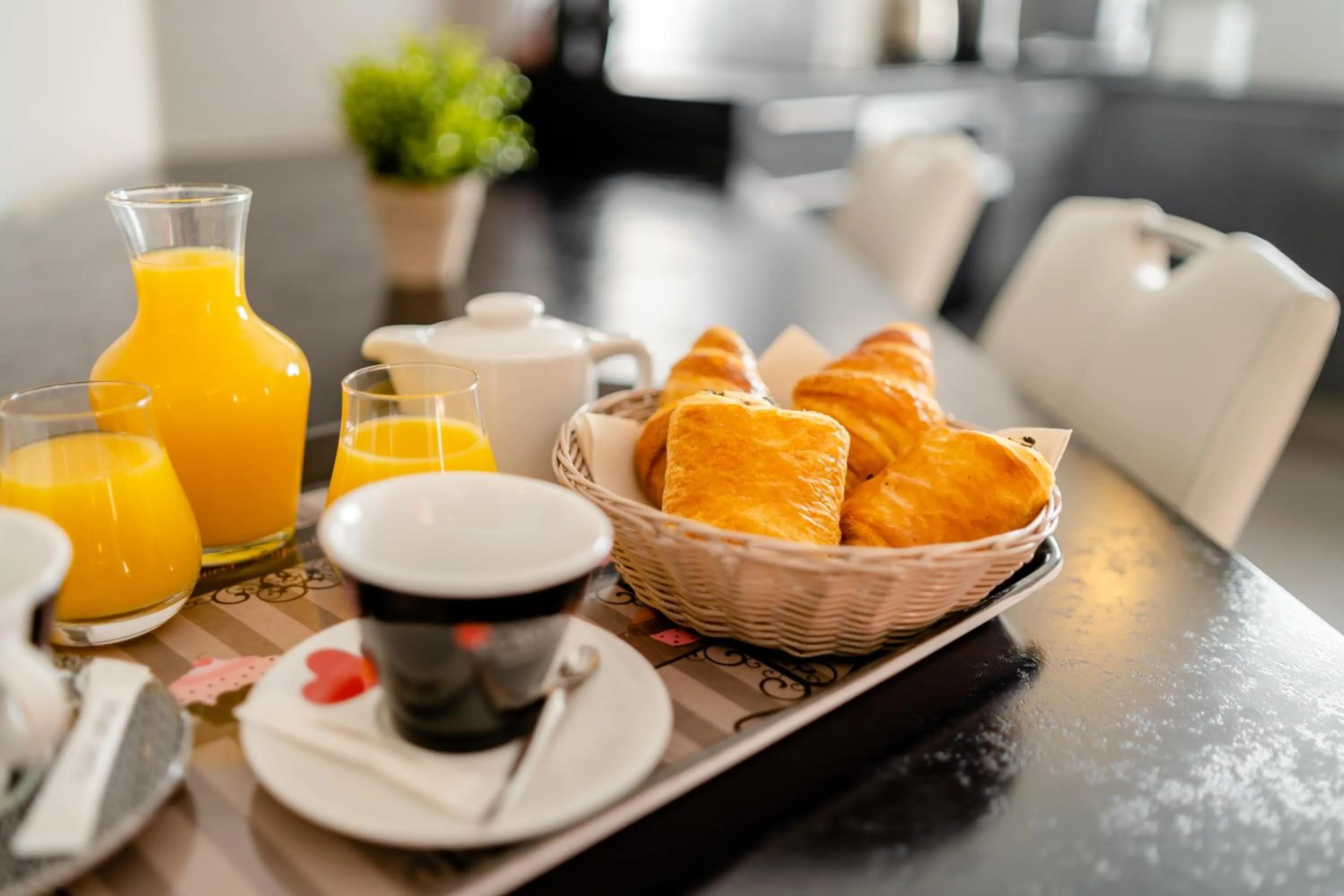 Breakfast in Résidence Dolce Vita de Palombaggia