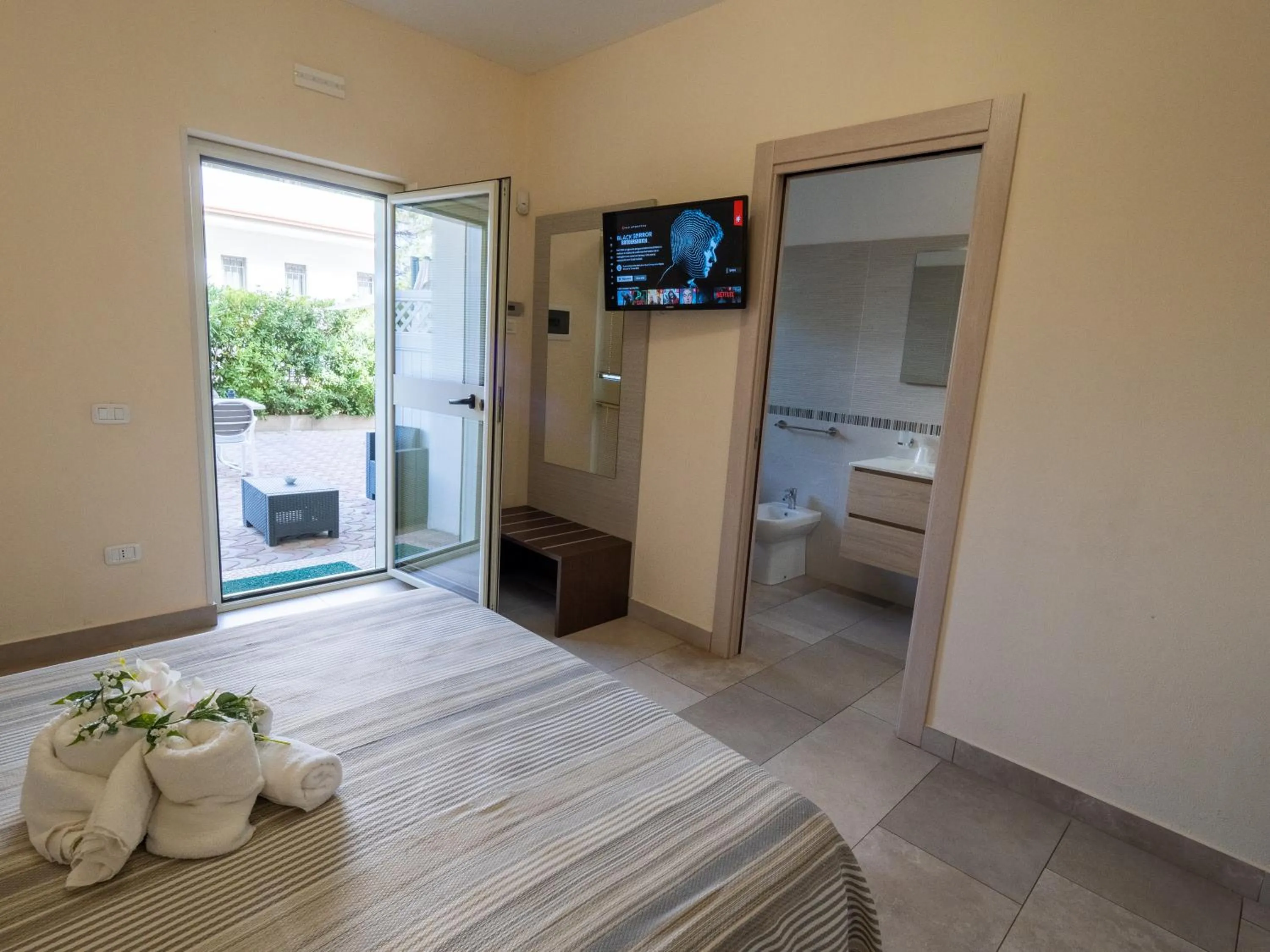 Bed in B&B Villa Lisa