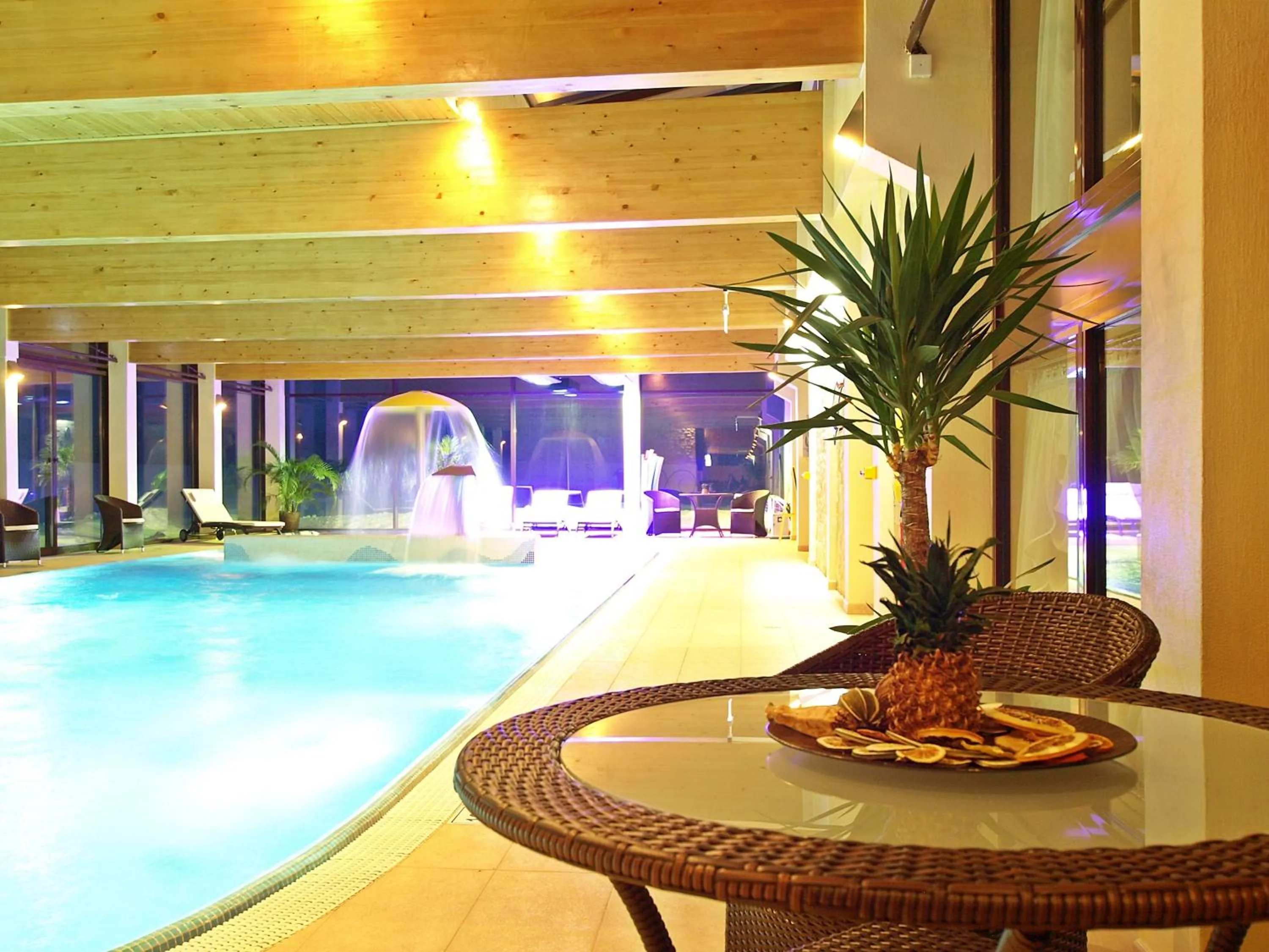 Pool view in Hotel Fajkier