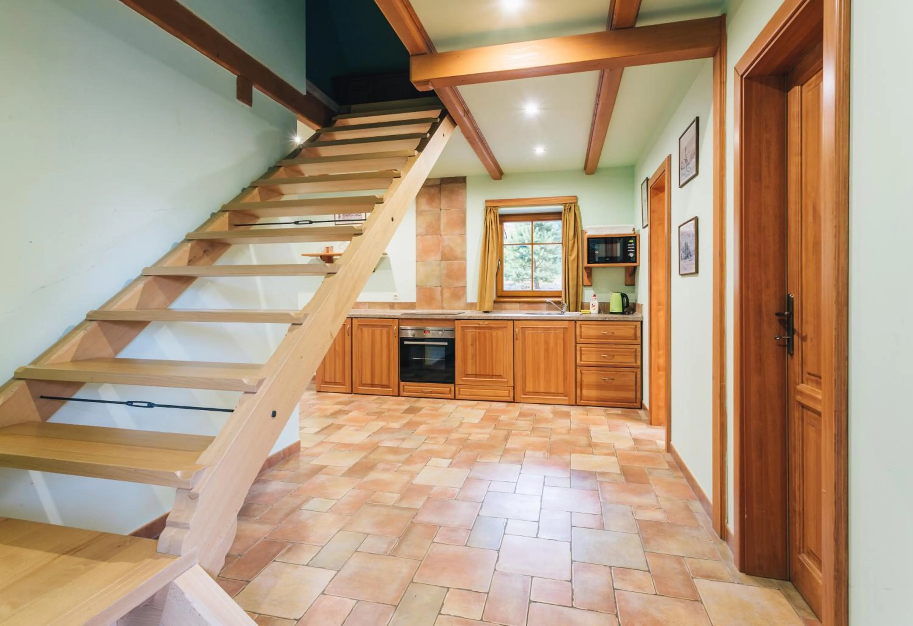 Kitchen or kitchenette in Resort Malevil