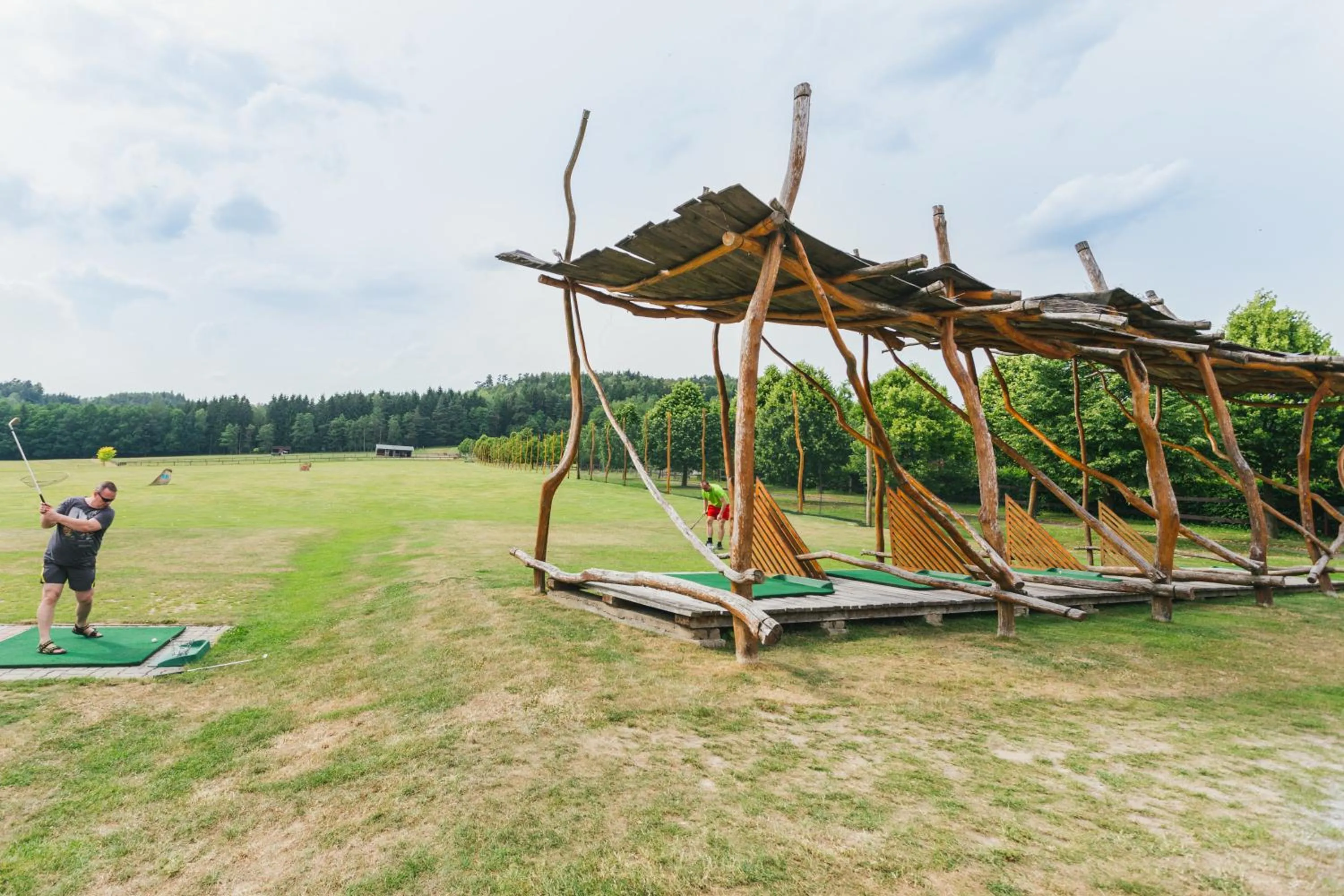 Golfcourse in Resort Malevil