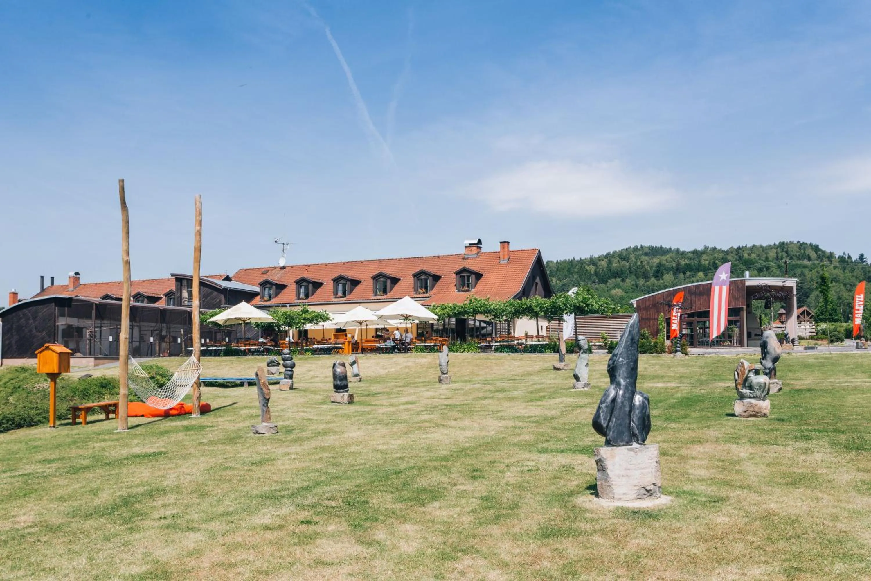 Property building in Resort Malevil