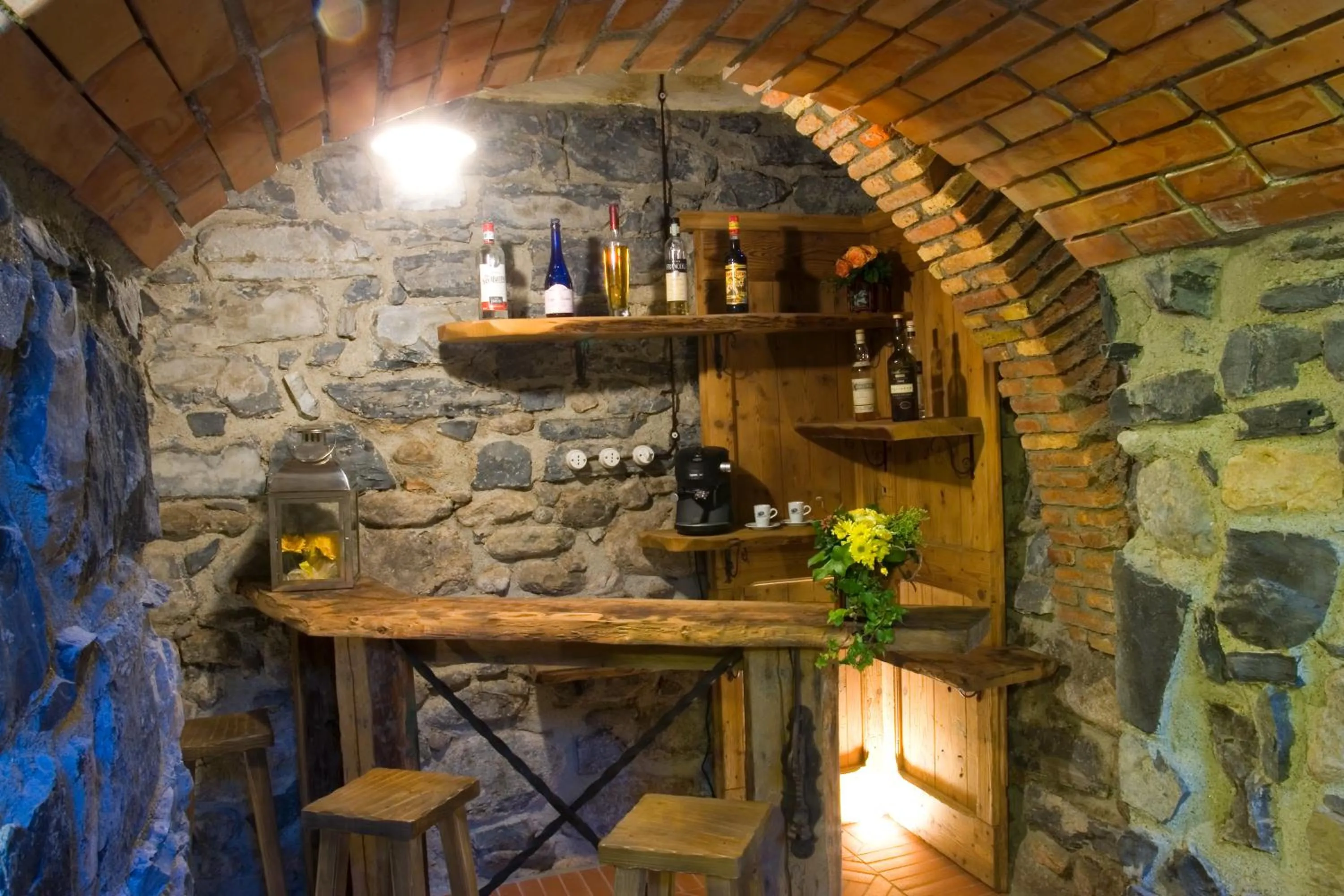 Lounge or bar in Albergo Ristorante Grigna