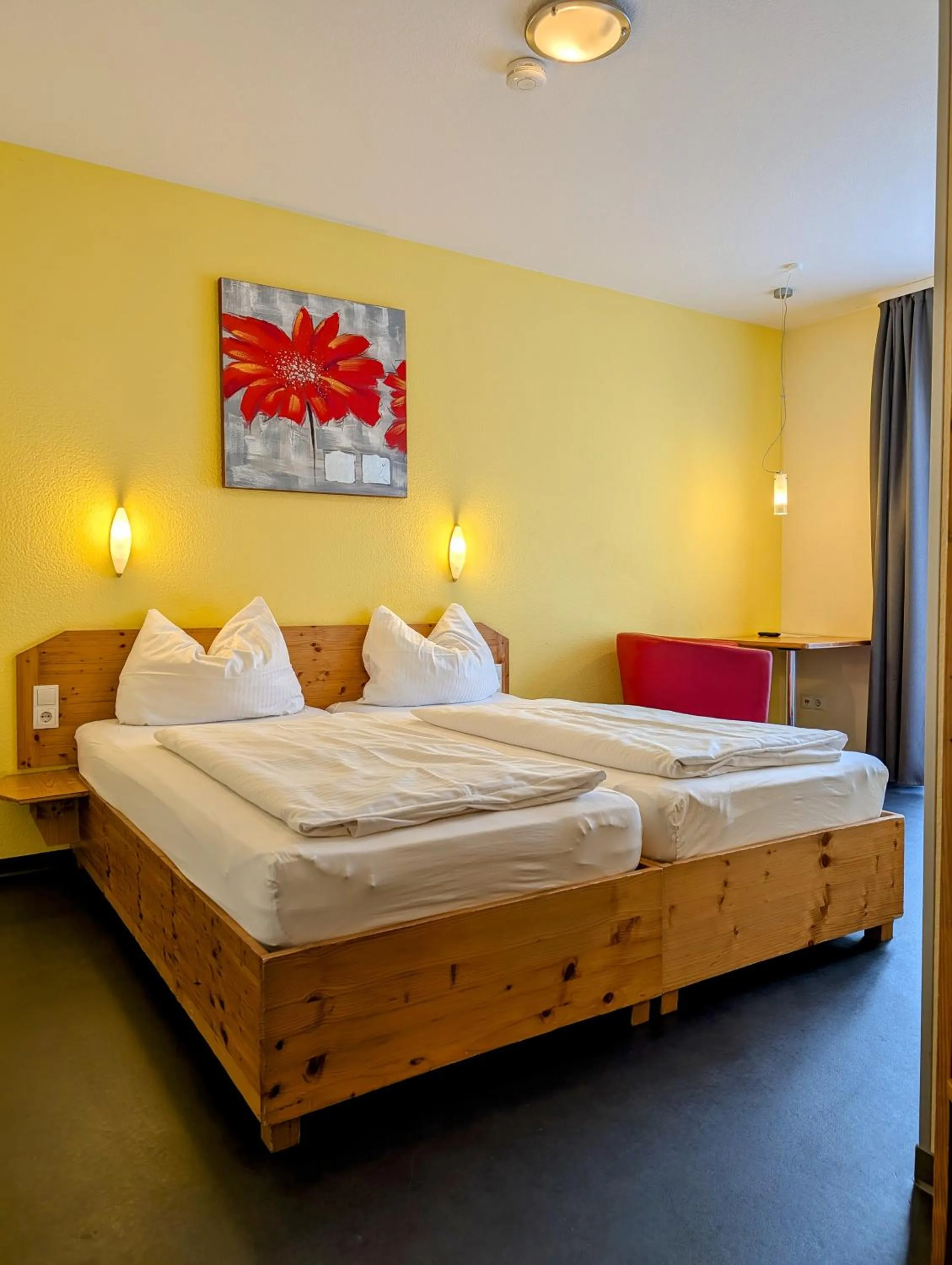 Bed in Hotel Demling