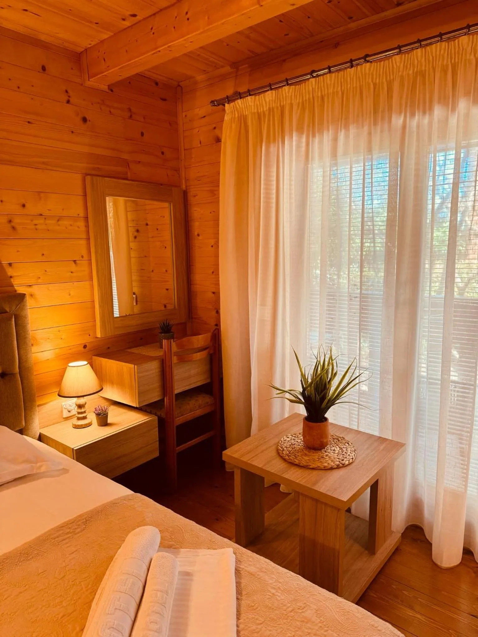 Bed in Apart Hotel Llolla