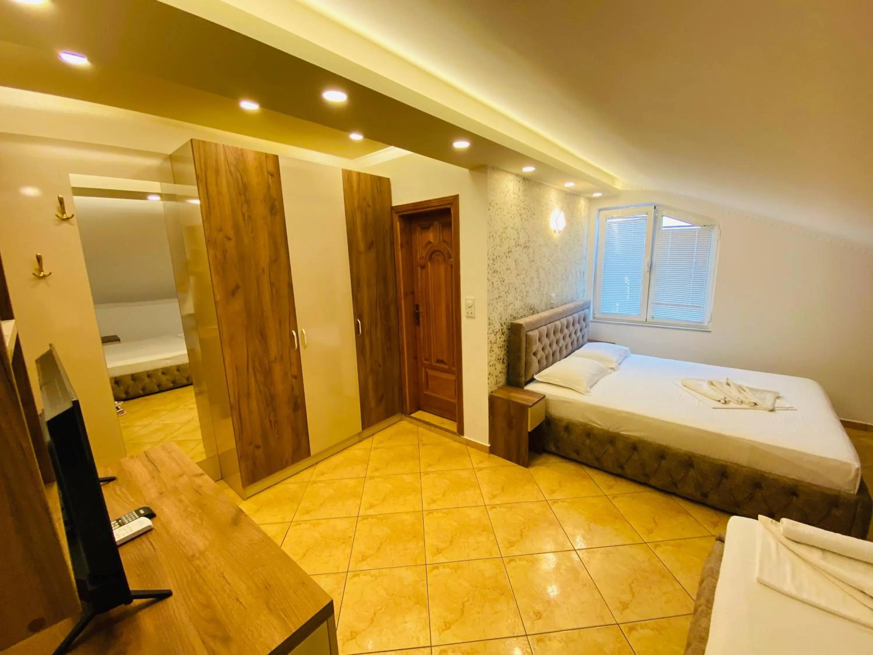 Bed in Apart Hotel Llolla