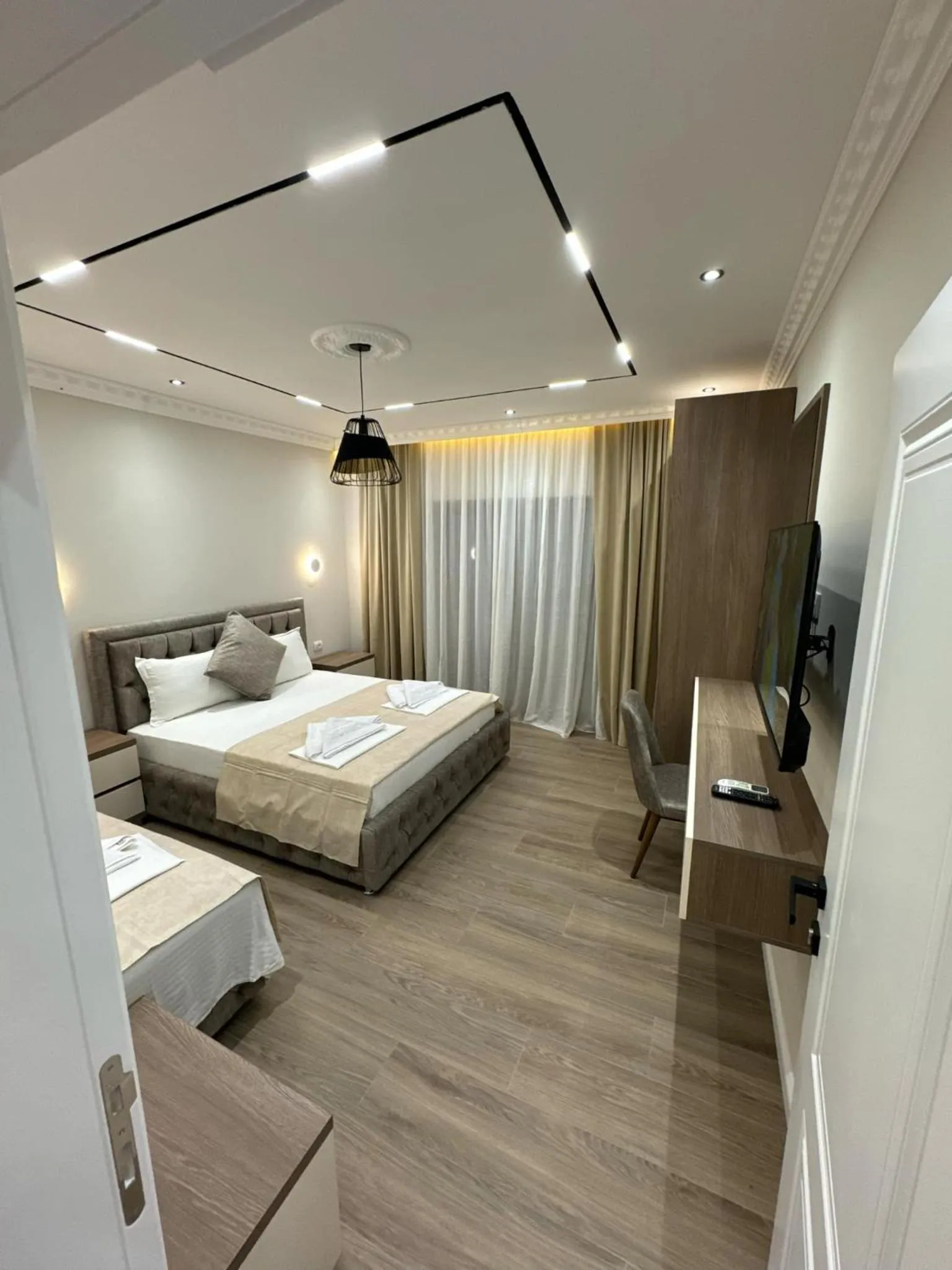 Bed in Apart Hotel Llolla